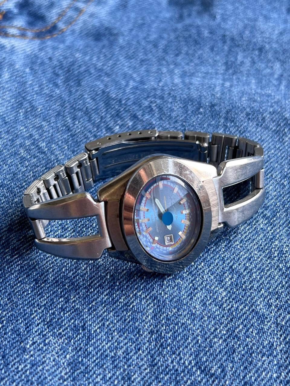 Seiko Rare Vintage AKA ALBA by Seiko Silver Chrome Steel Watch 90s Size ONE SIZE - 7 Thumbnail