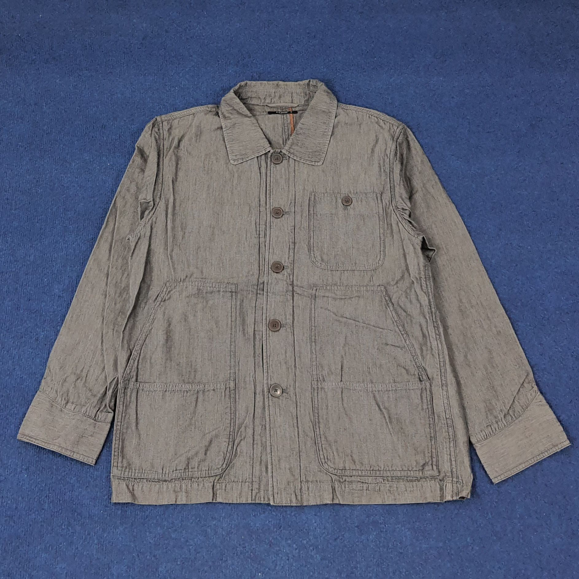 Japanese Brand × Vintage × Y's Vintage SACSNY by Yohji Custom Y's Logo Shacket C233N3 Size US M / EU 48-50 / 2 - 3 Thumbnail