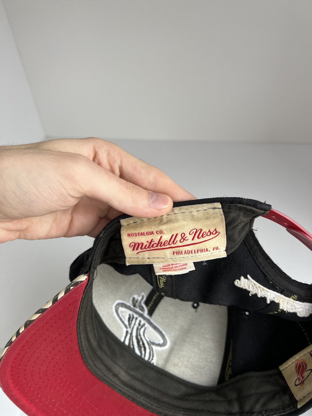 NBA × Vintage Vintage Mitchell Ness cap Size ONE SIZE - 8 Thumbnail