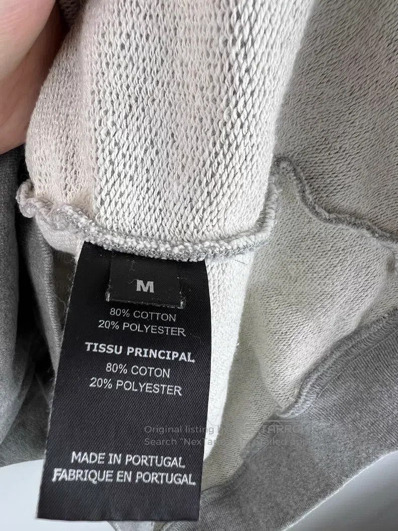 Vetements Vetements Classic Gray Washed Tag Hoodie Size US M / EU 48-50 / 2 - 7 Thumbnail