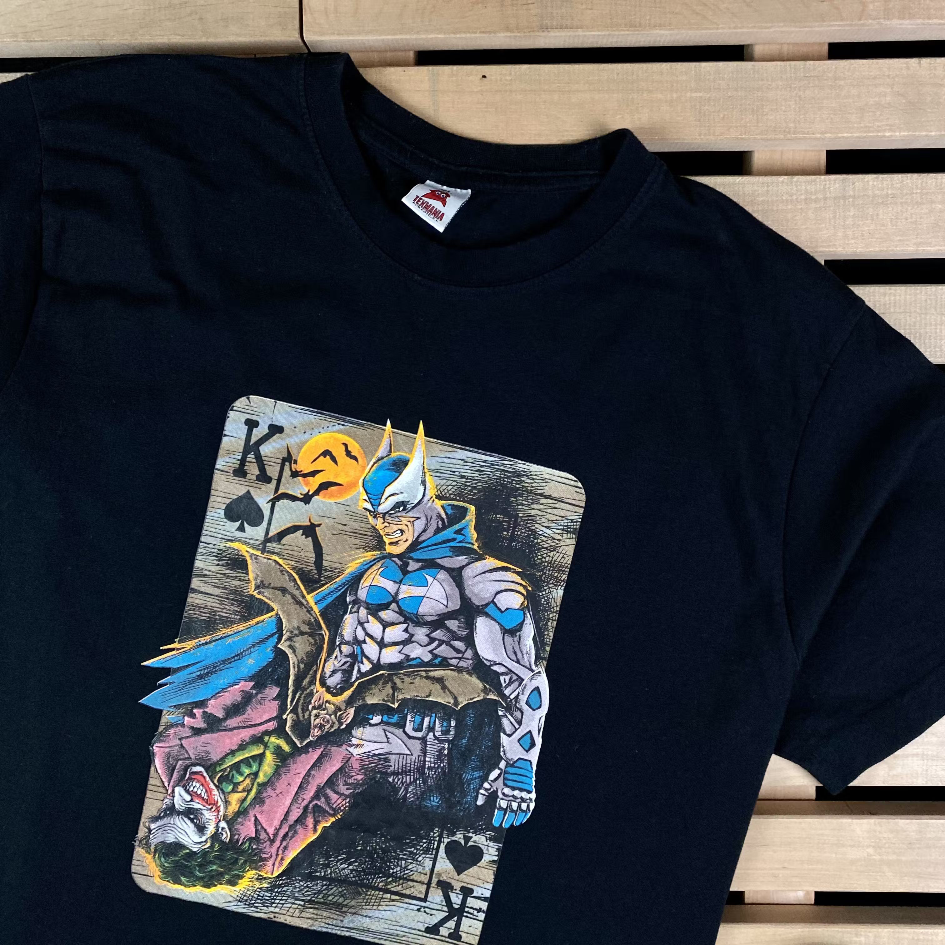 DC Comics × Vintage Mens T-Shirt Batman Vintage Size XL Size US XL / EU 56 / 4 - 2 Thumbnail