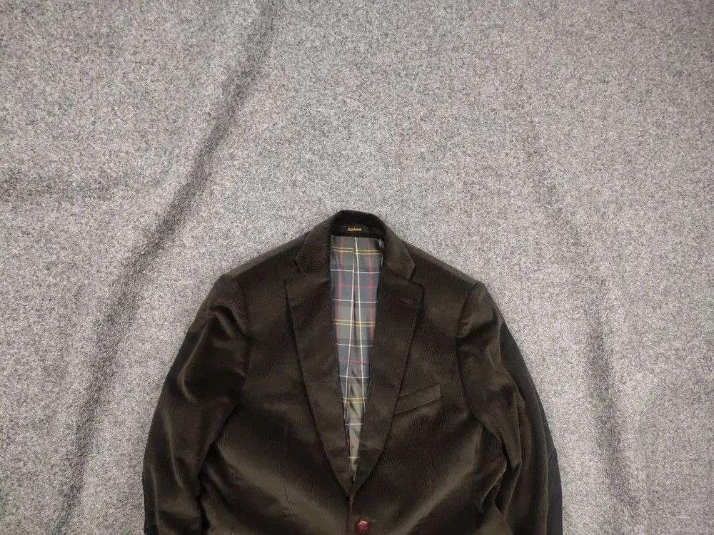 Barbour Barbour Dark green corduroy men's two buttons Blazer jacket Size US M / EU 48-50 / 2 - 1 Thumbnail