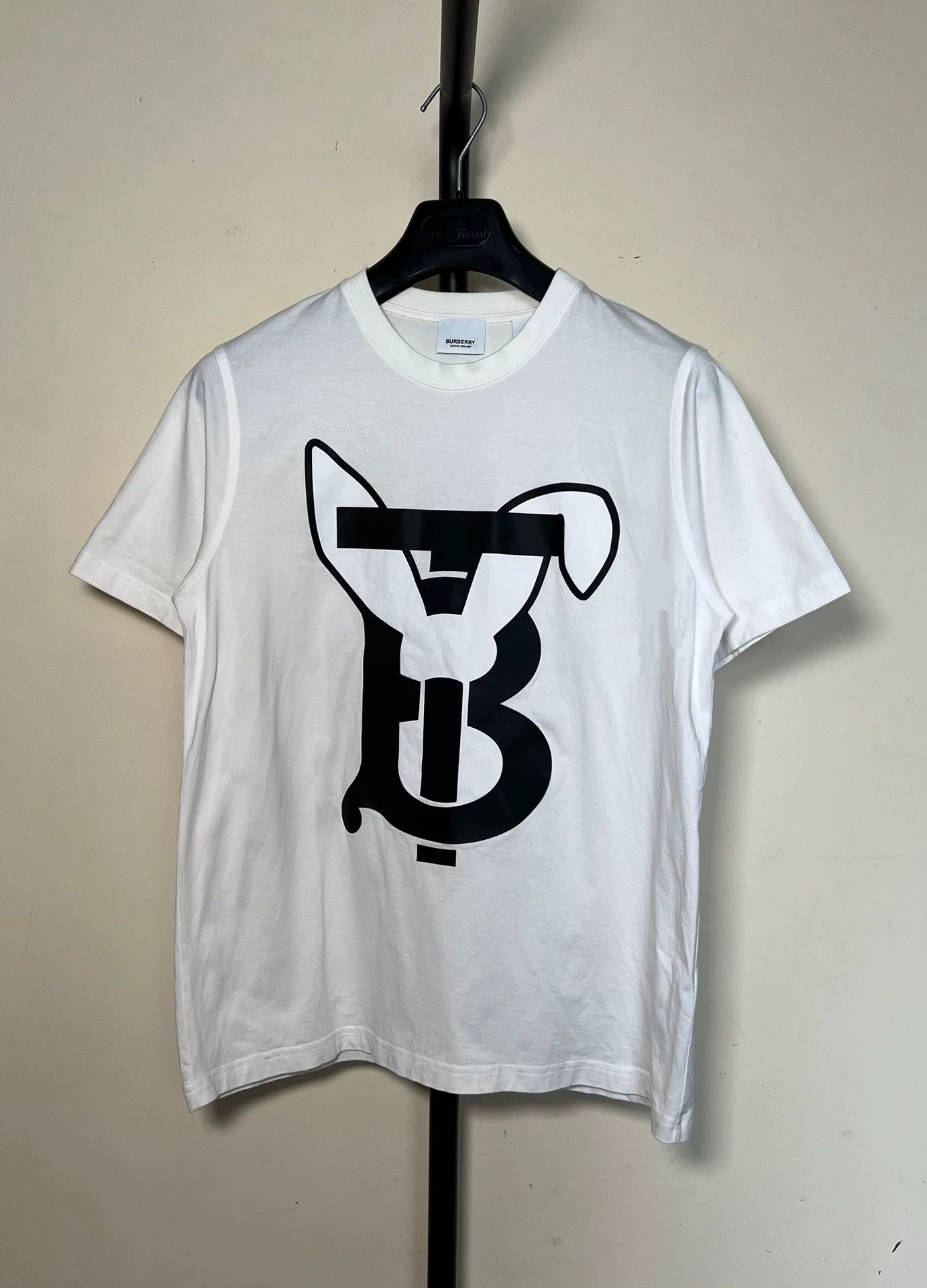 Burberry Burberry Rabbit Year TB Logo Tee Size US M / EU 48-50 / 2 - 1 Thumbnail