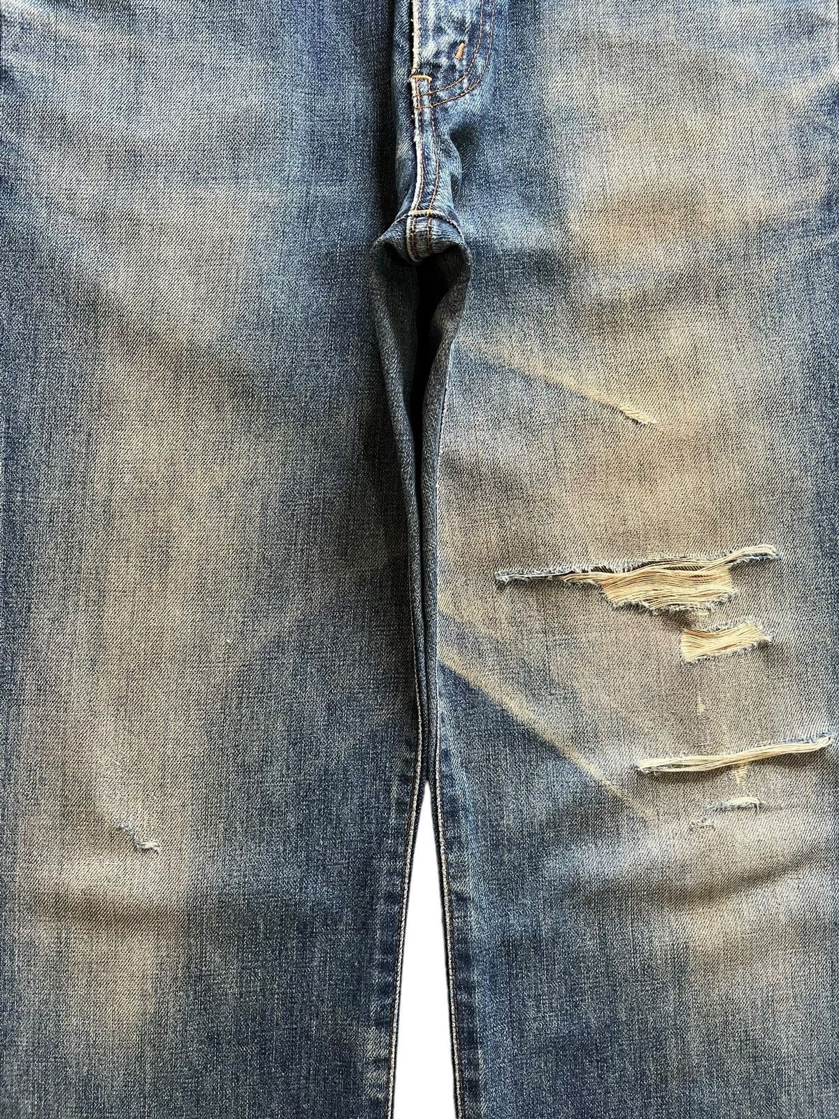 Edwin × Japanese Brand Vintage Japanese Edwin Mud Wash Distressed Baggy Jeans Size US 30 / EU 46 - 5 Thumbnail