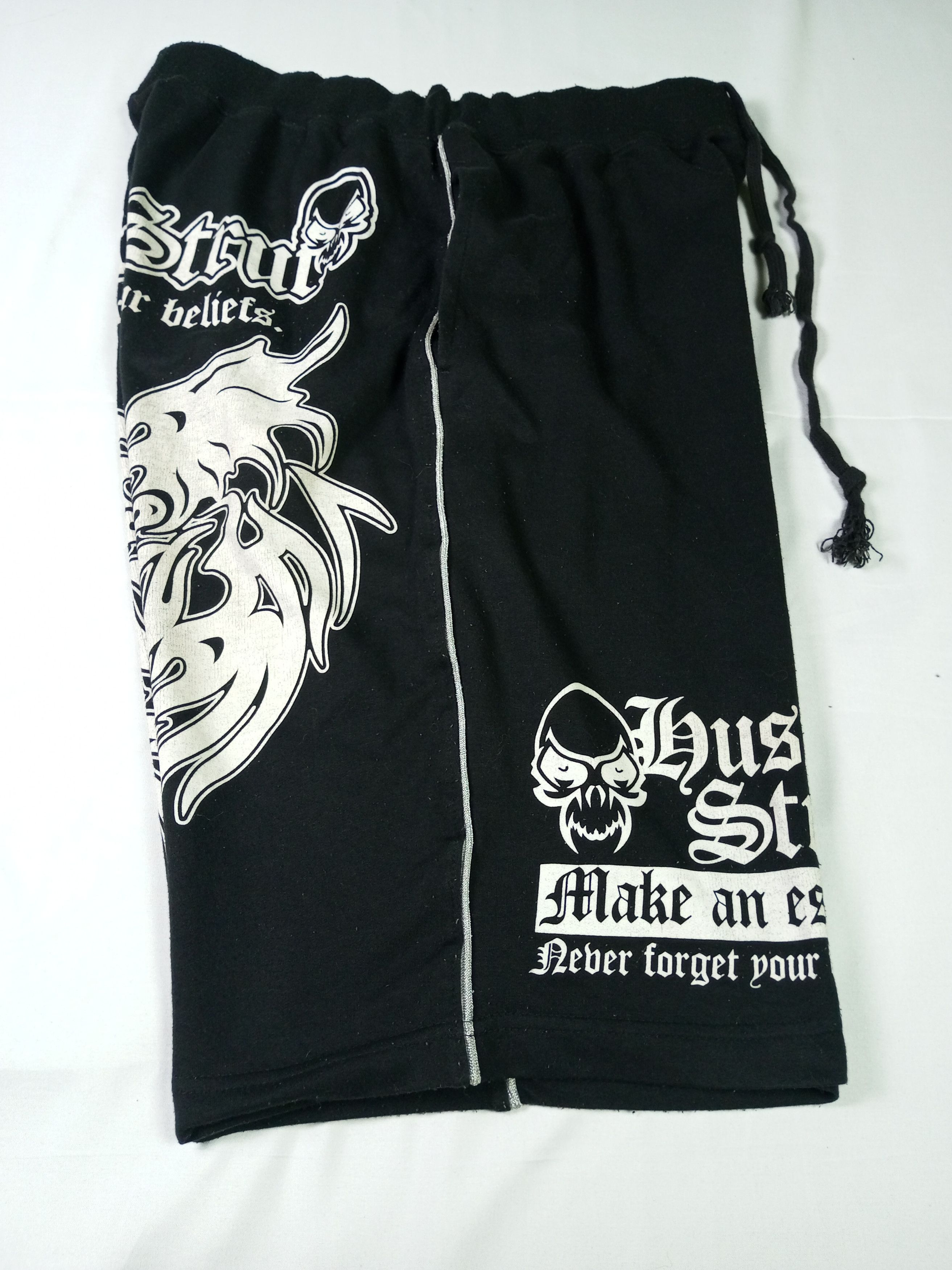 If Six Was Nine CRAZY CROSS TRIBAL POEM SHORT PANT LGB STYLE Size US 33 - 15 Thumbnail