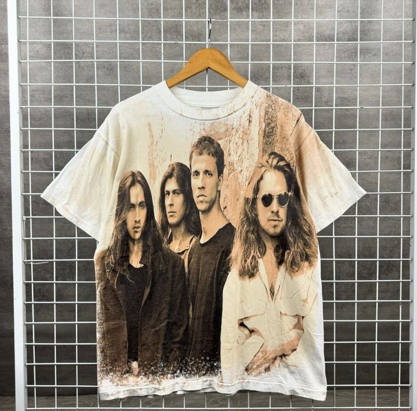 Band Tees VTG EXTREME ALLOVER PRINT PUNCHLINE 1995 Size US L / EU 52-54 / 3 - 1 Thumbnail