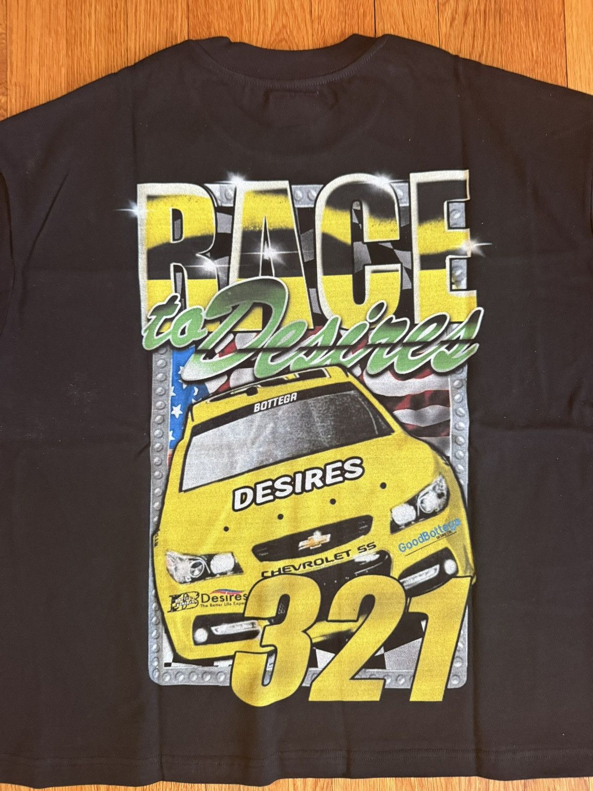 Bottega Desires Bottega Desires “Racing” Tee Size US M / EU 48-50 / 2 - 5 Thumbnail