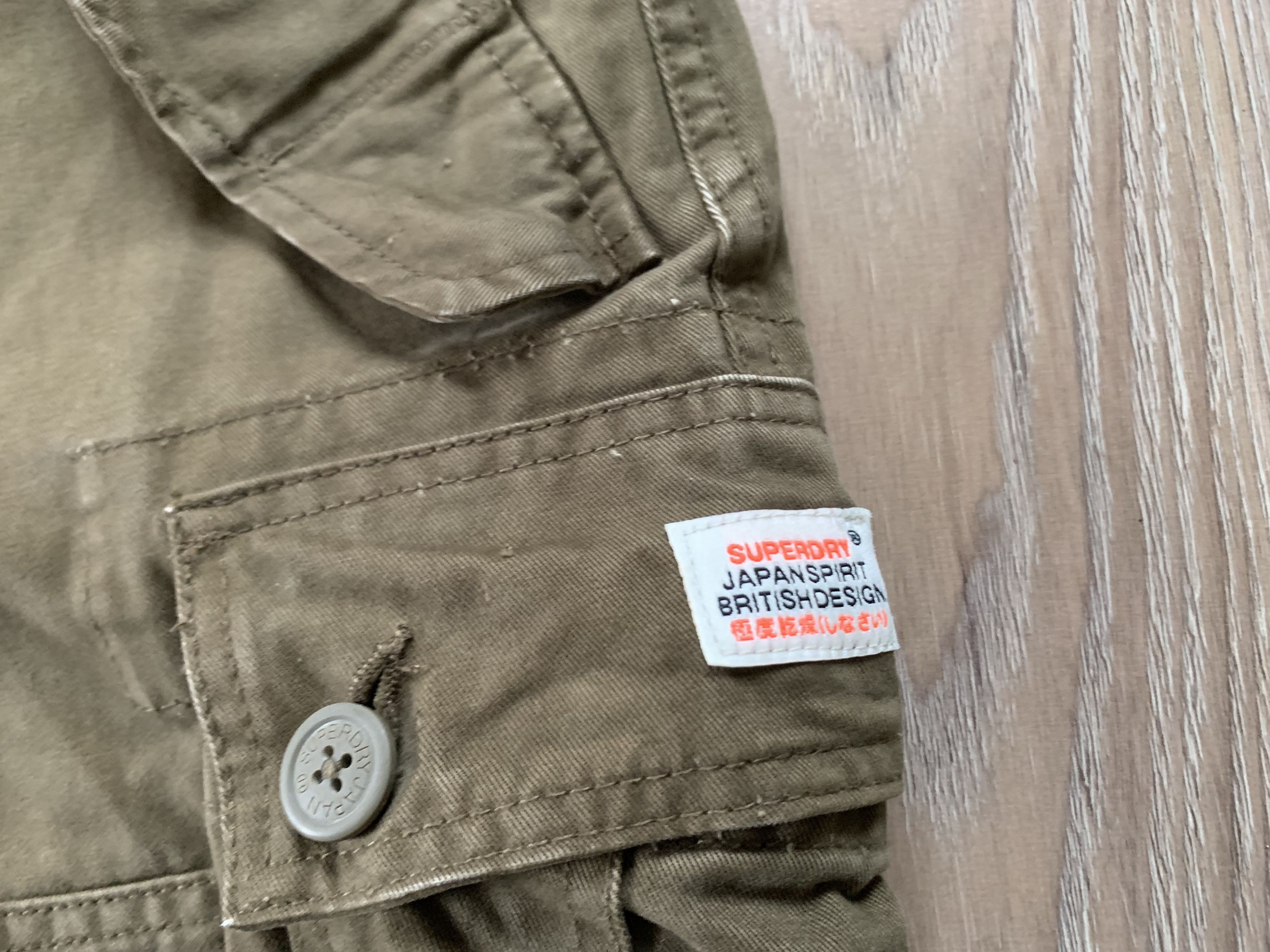 Japanese Brand × Superdry Superdry Khaki Cargo Shorts Multi Pocket Size US 34 / EU 50 - 7 Thumbnail