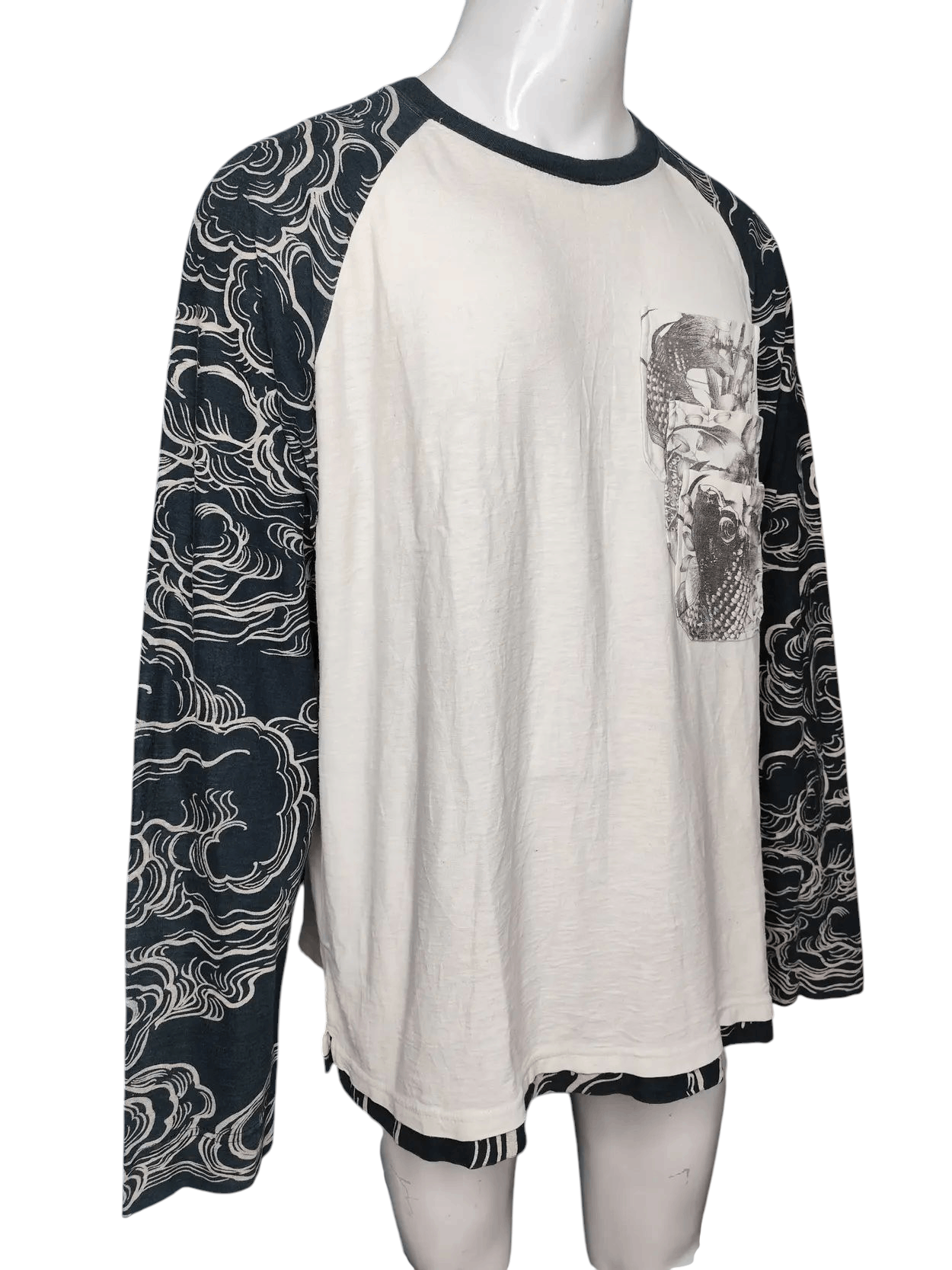Karakuri Tamashii Vintage karikuri tamashi sukajan koi long sleeve tshirt Size US XL / EU 56 / 4 - 4 Thumbnail