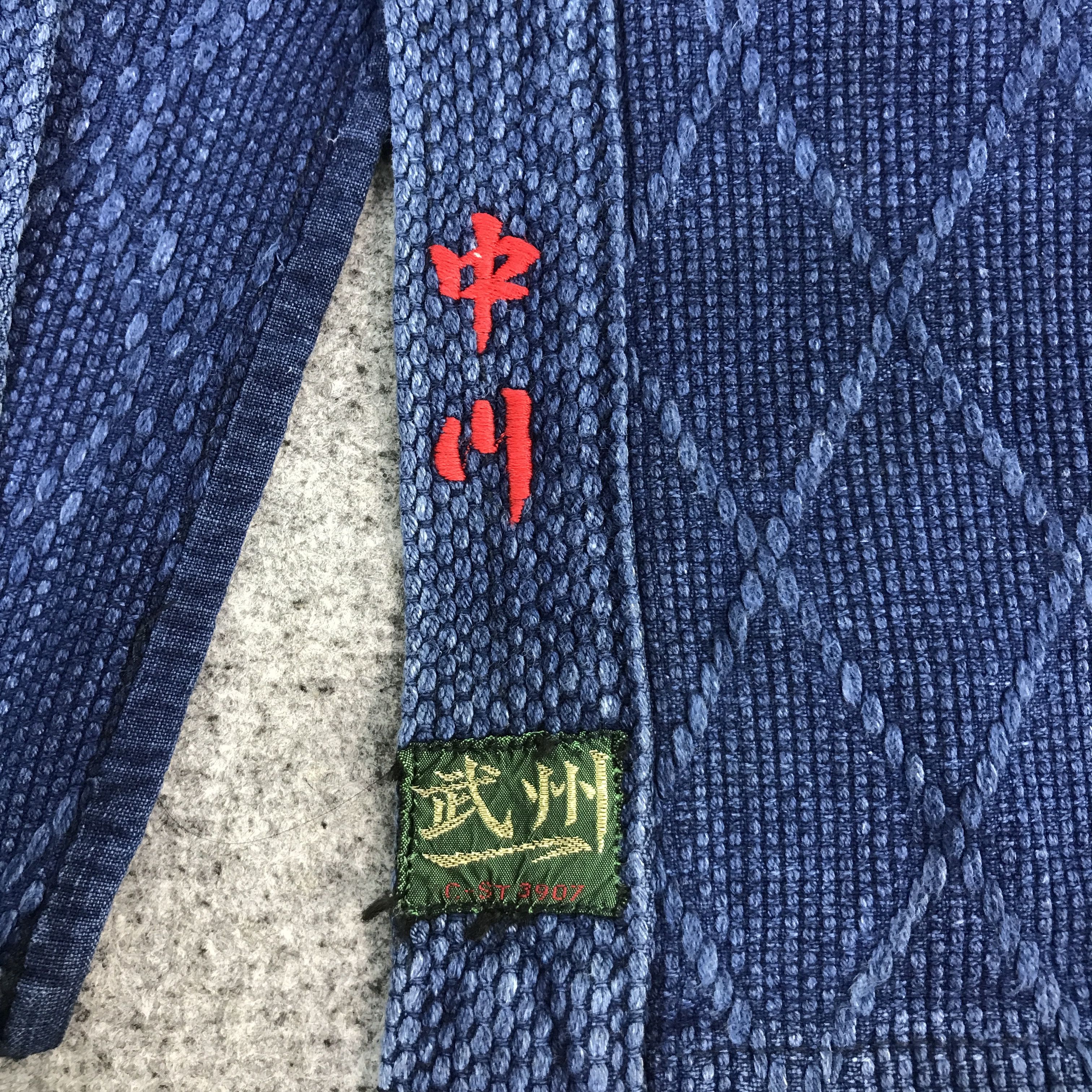 Japanese Brand Japan Kimono blue indigo jacket Size US L / EU 52-54 / 3 - 8 Thumbnail
