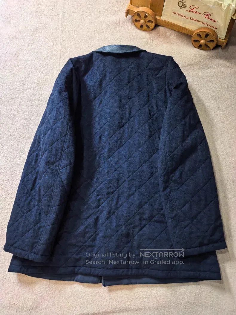 Loro Piana Loro Piana Double-Sided Cashmere Cotton Coat Size US XL / EU 56 / 4 - 5 Thumbnail