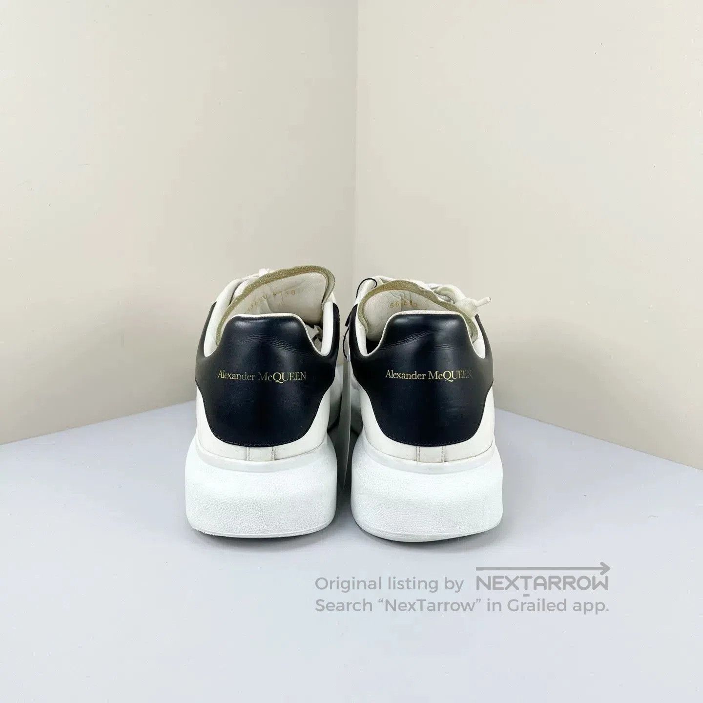 Alexander McQueen Alexander McQueen Black Tail Platform Sneakers. Size US 8.5 / EU 41-42 - 3 Thumbnail