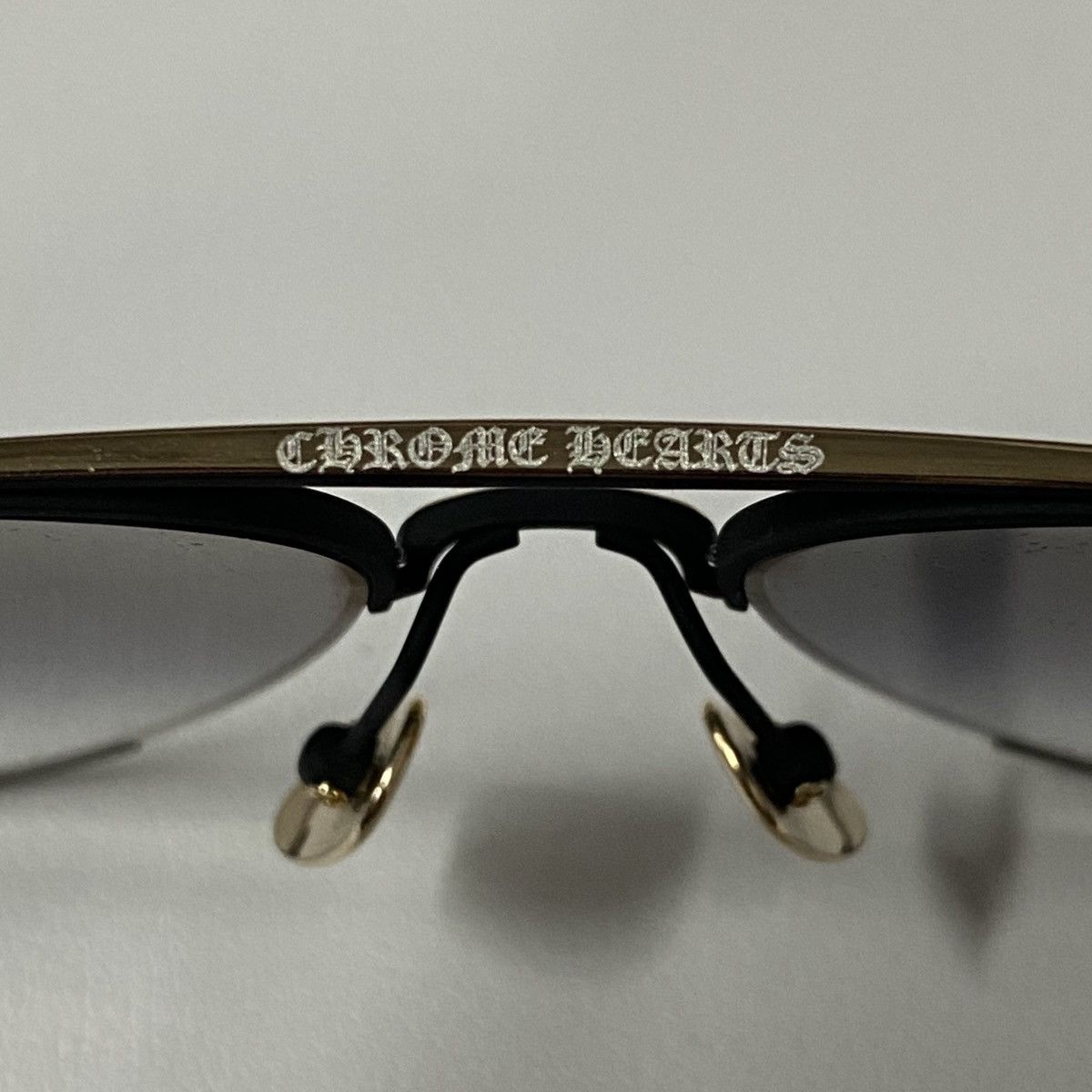 Chrome Hearts Chrome Hearts Steppin' Blue Sunglasses Size ONE SIZE - 8 Thumbnail
