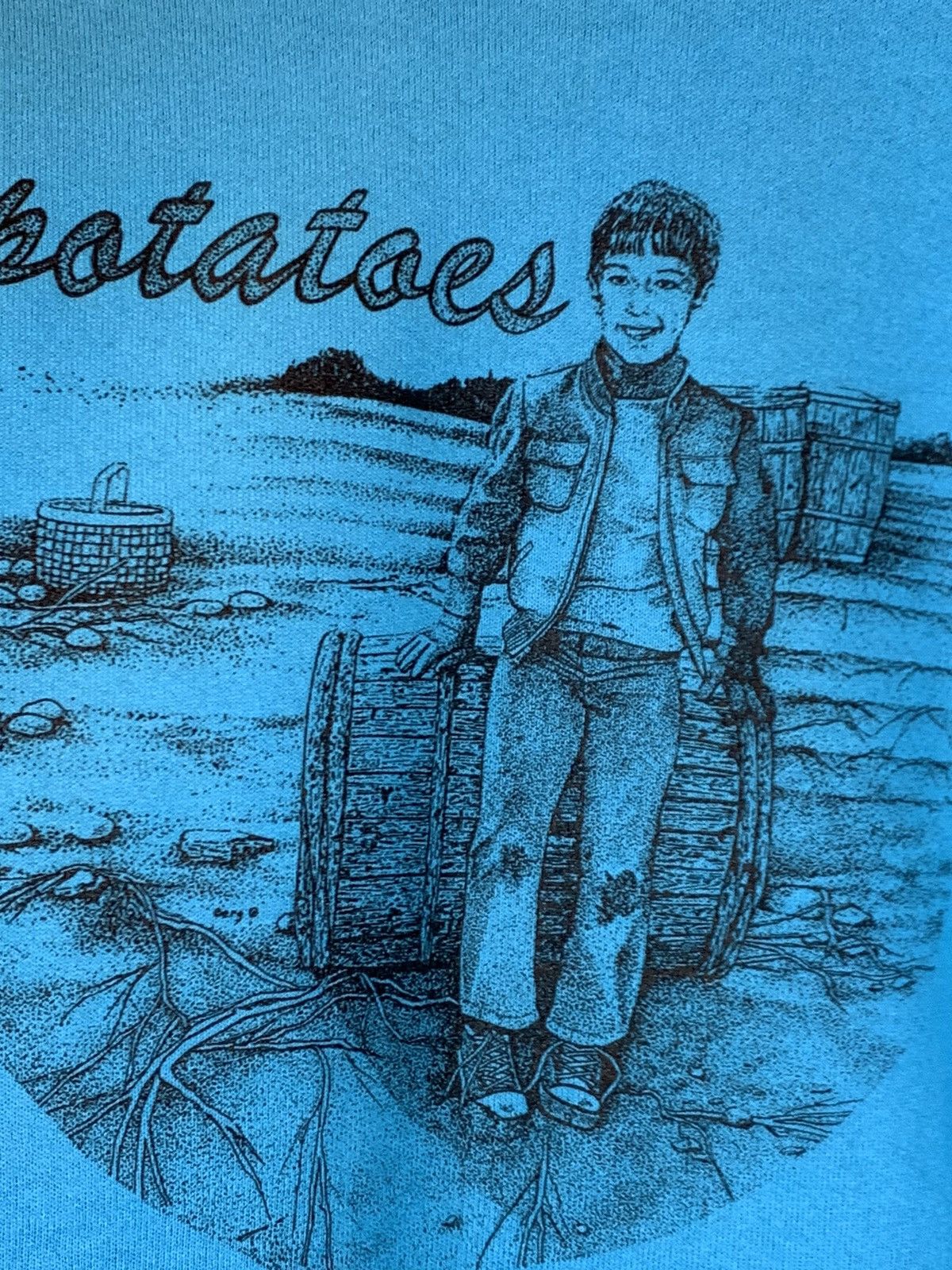 Vintage *RARE* Vintage Potatoes The Canadian Game Art Sweatshirt - L Size US L / EU 52-54 / 3 - 3 Thumbnail