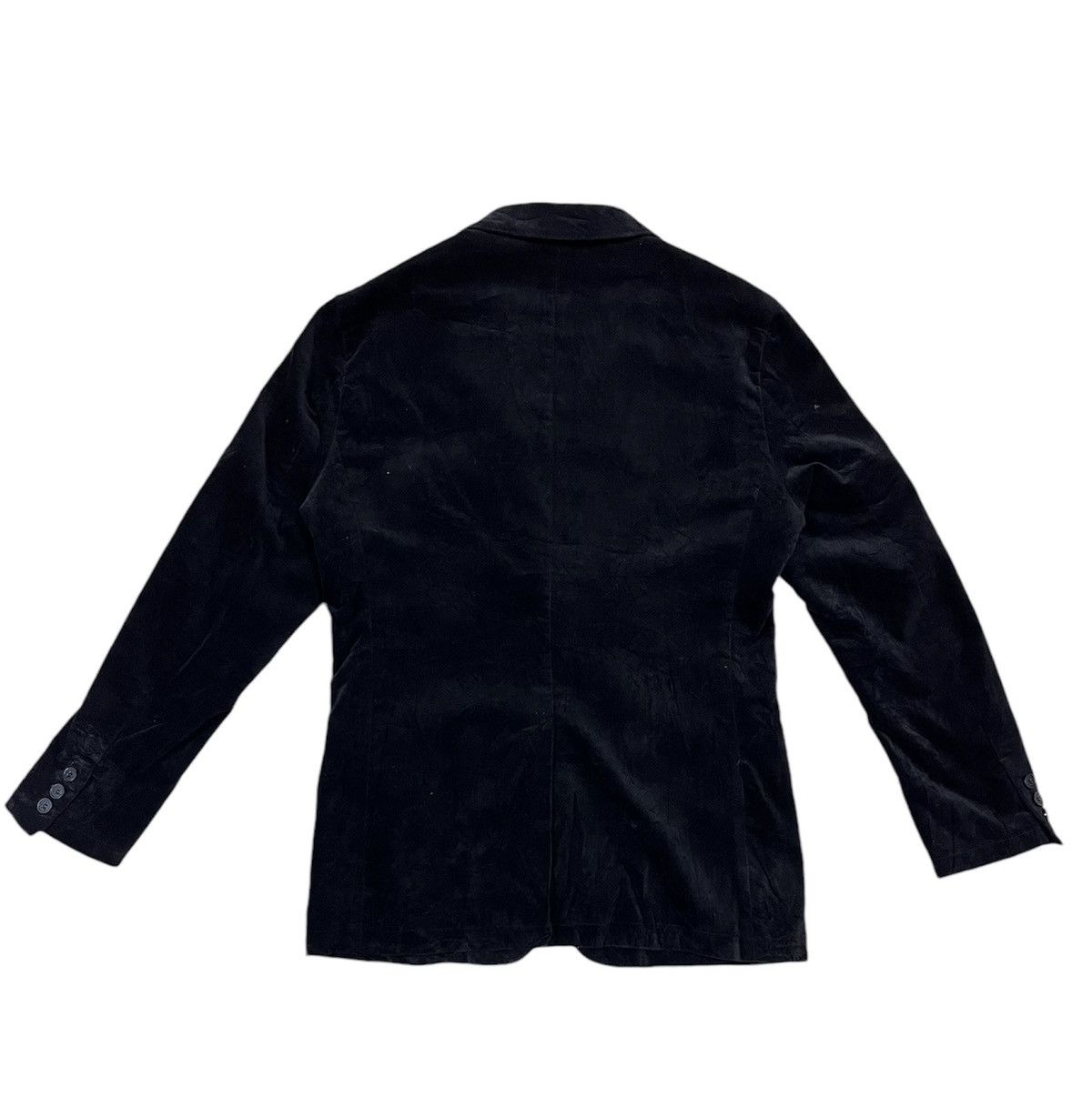 Japanese Brand × Takeo Kikuchi Japanese brand takeo kikuchi blazer valvet black Size 38L - 4 Thumbnail