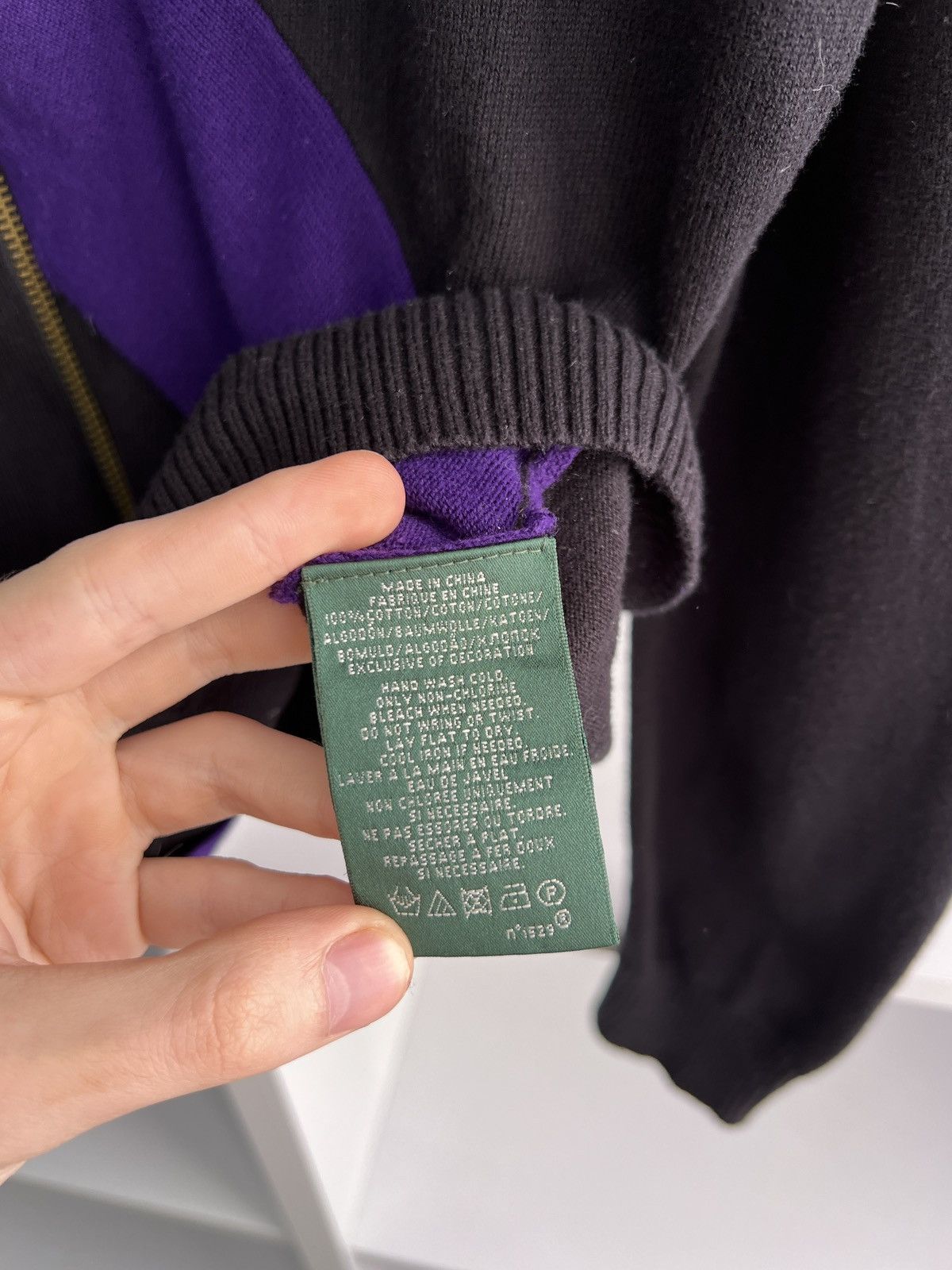 Polo Ralph Lauren × Ralph Lauren × Vintage Vintage LADIES LAUREN BY RALPH LAUREN FULL ZIP SWEATER Size M / US 6-8 / IT 42-44 - 9 Thumbnail