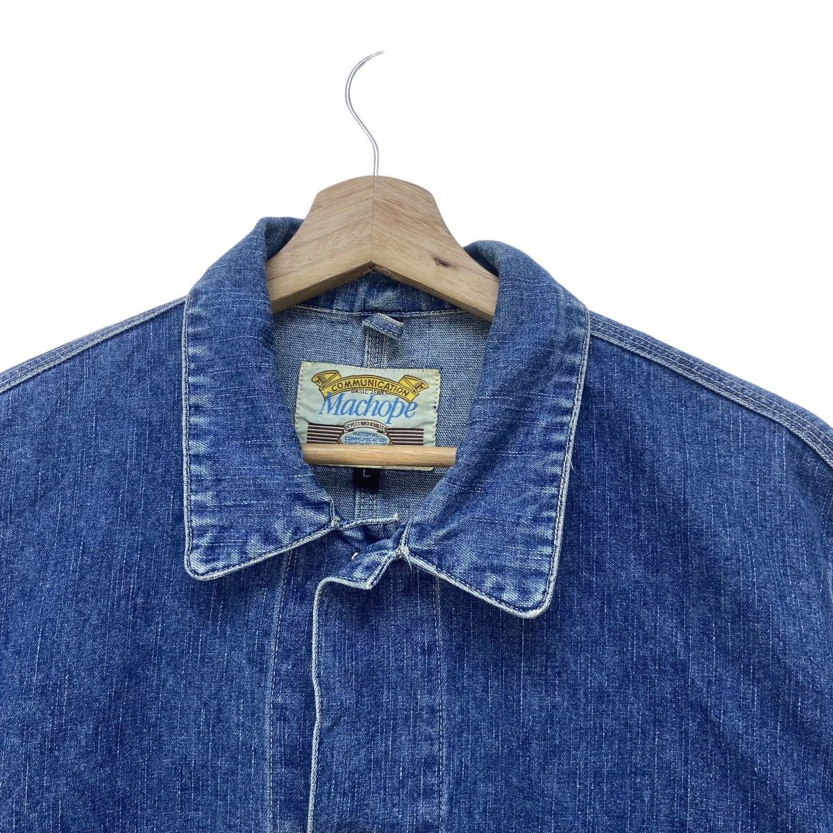 Japanese Brand Vintage Machope Japanese Brand Michigan Chore Denim Jacket Size US M / EU 48-50 / 2 - 7 Thumbnail