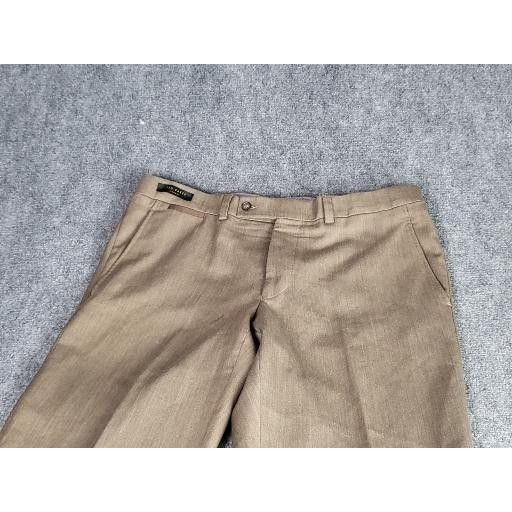 Ted Baker Ted Baker London Raleigh Dress Pants Men Sz 36R Mocha Brown Size US 36 / EU 52 - 8 Thumbnail