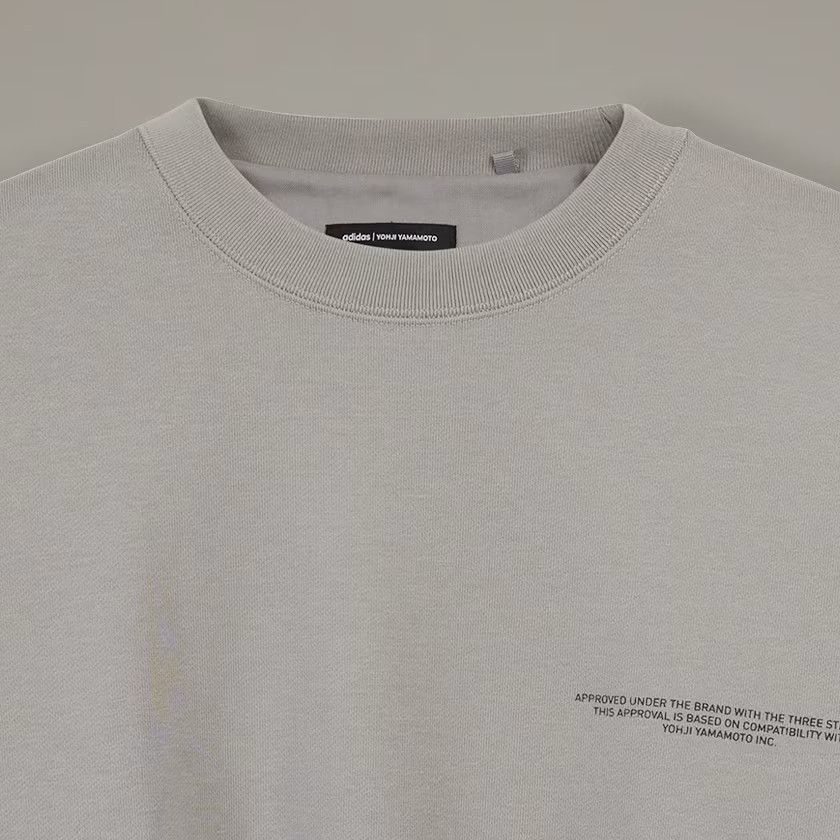 Y-3 y-3 ADIDAS LOGO CREW SWEATSHIRT Size US M / EU 48-50 / 2 - 3 Thumbnail