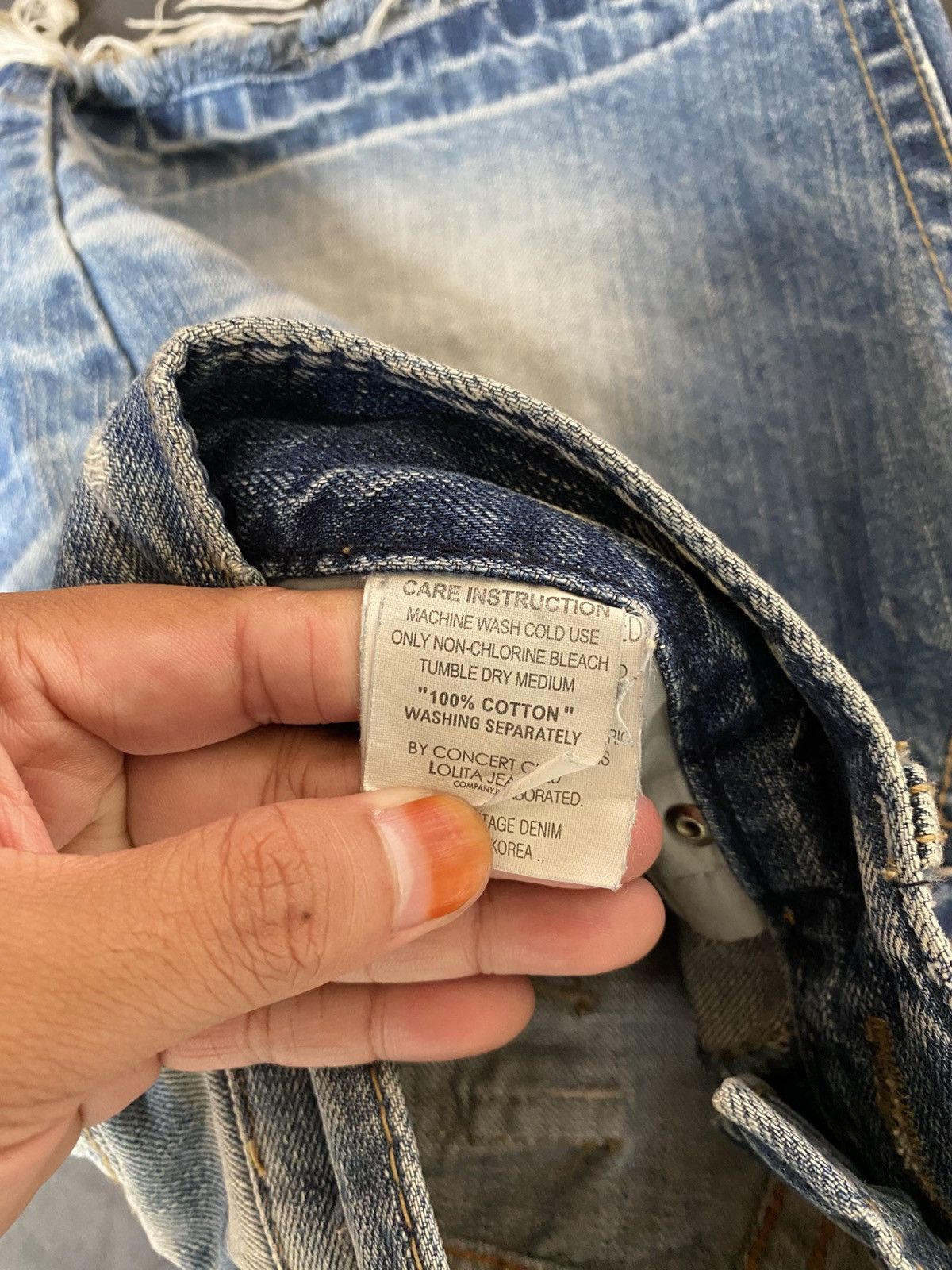 Japanese Brand Lolita x Yoshimoto nara jeans short Size US 30 / EU 46 - 8 Thumbnail