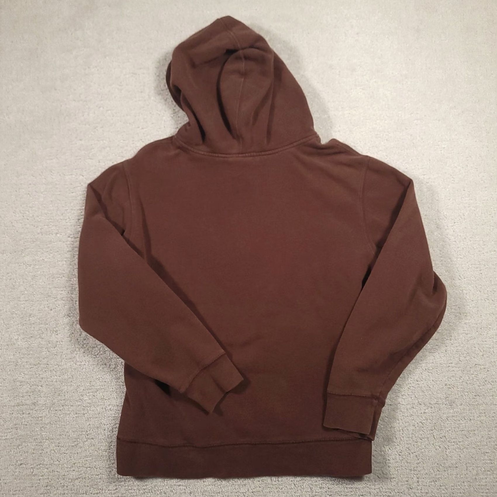 Aeropostale VINTAGE Aeropostale Athletics Hoodie Mens Medium Brown 90s Skater Pullover Hooded Pockets Long Sleeve Drawstring Regular Cotton Size US M / EU 48-50 / 2 - 7 Thumbnail