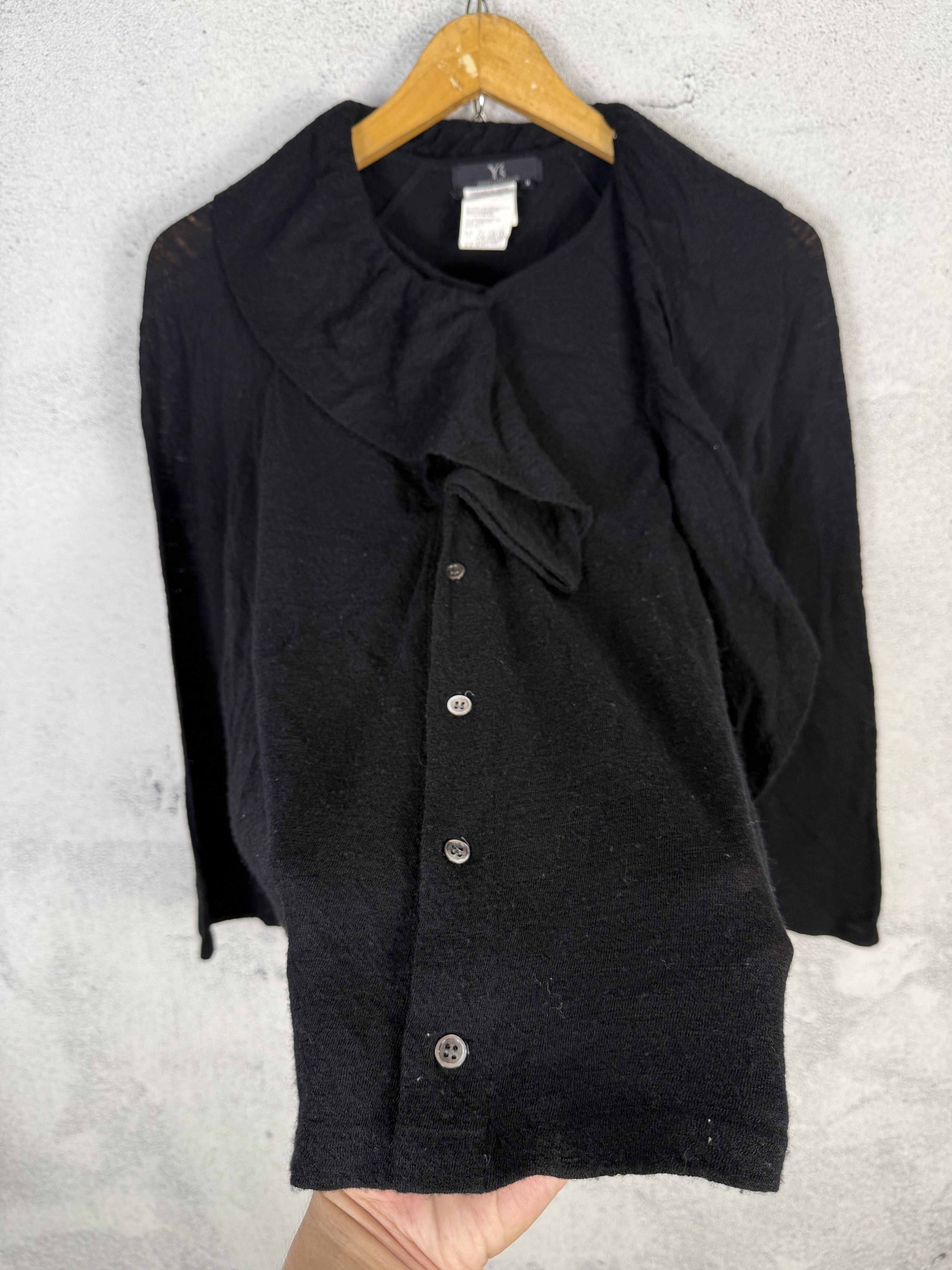 Yohji Yamamoto Yohji Yamamoto Y's Wool Shirt Size M / US 6-8 / IT 42-44 - 2 Thumbnail