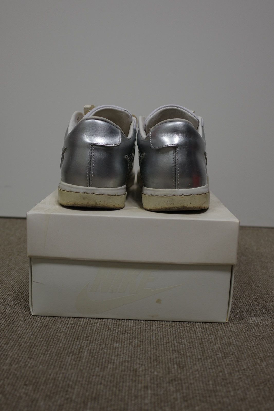 Nike Nike x Pedro Lourenco Blazer White Silver Size US 9.5 / EU 42-43 - 4 Thumbnail