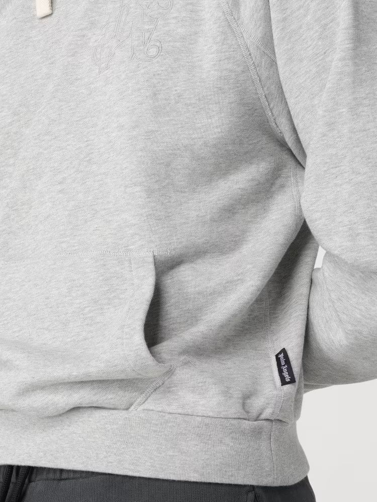 Palm Angels o1y0325 Logo Hoodie in Grey Size US XS / EU 42 / 0 - 5 Thumbnail