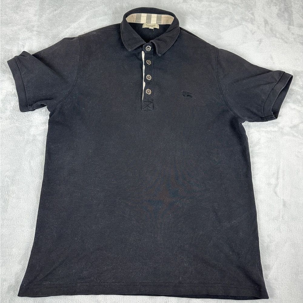 Burberry London men's black polo shirt cheapest size medium