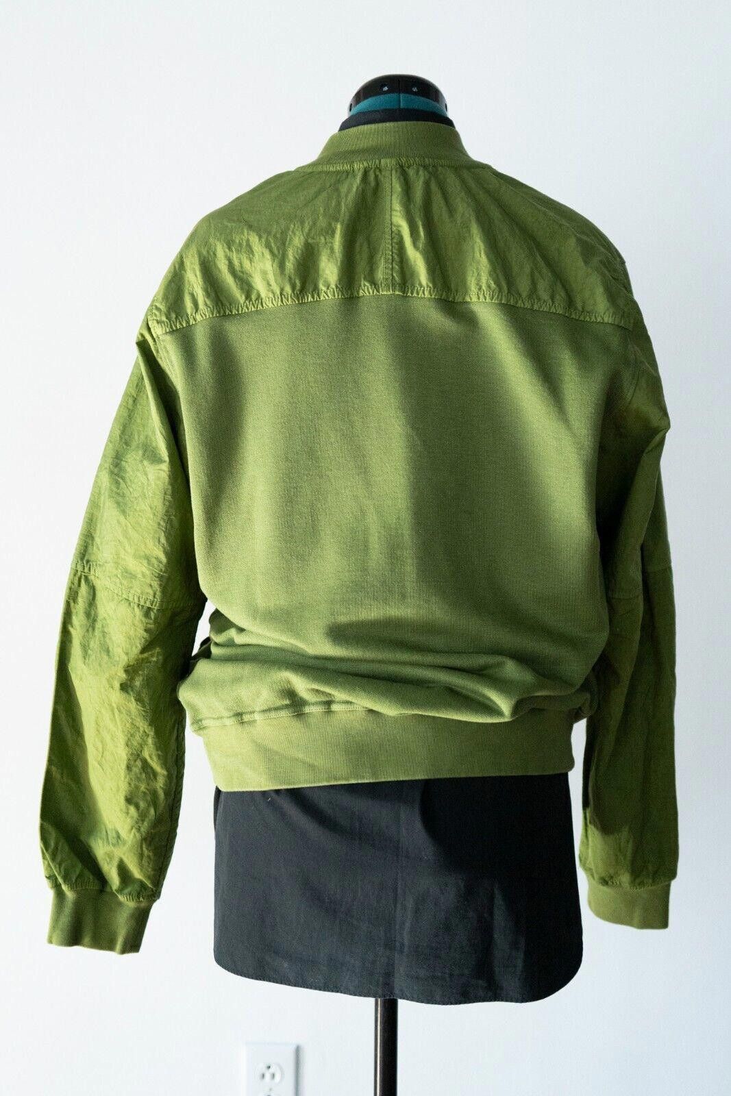 Stone Island Stone Island Green Bomber Jacket sz. L Size US L / EU 52-54 / 3 - 3 Thumbnail