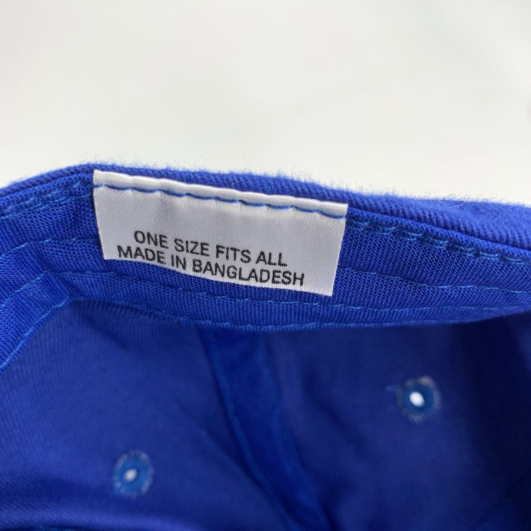 Vintage Keep Texas Wild Adjustable Baseball Cap Men Blue One Size Fits All Size ONE SIZE - 5 Thumbnail