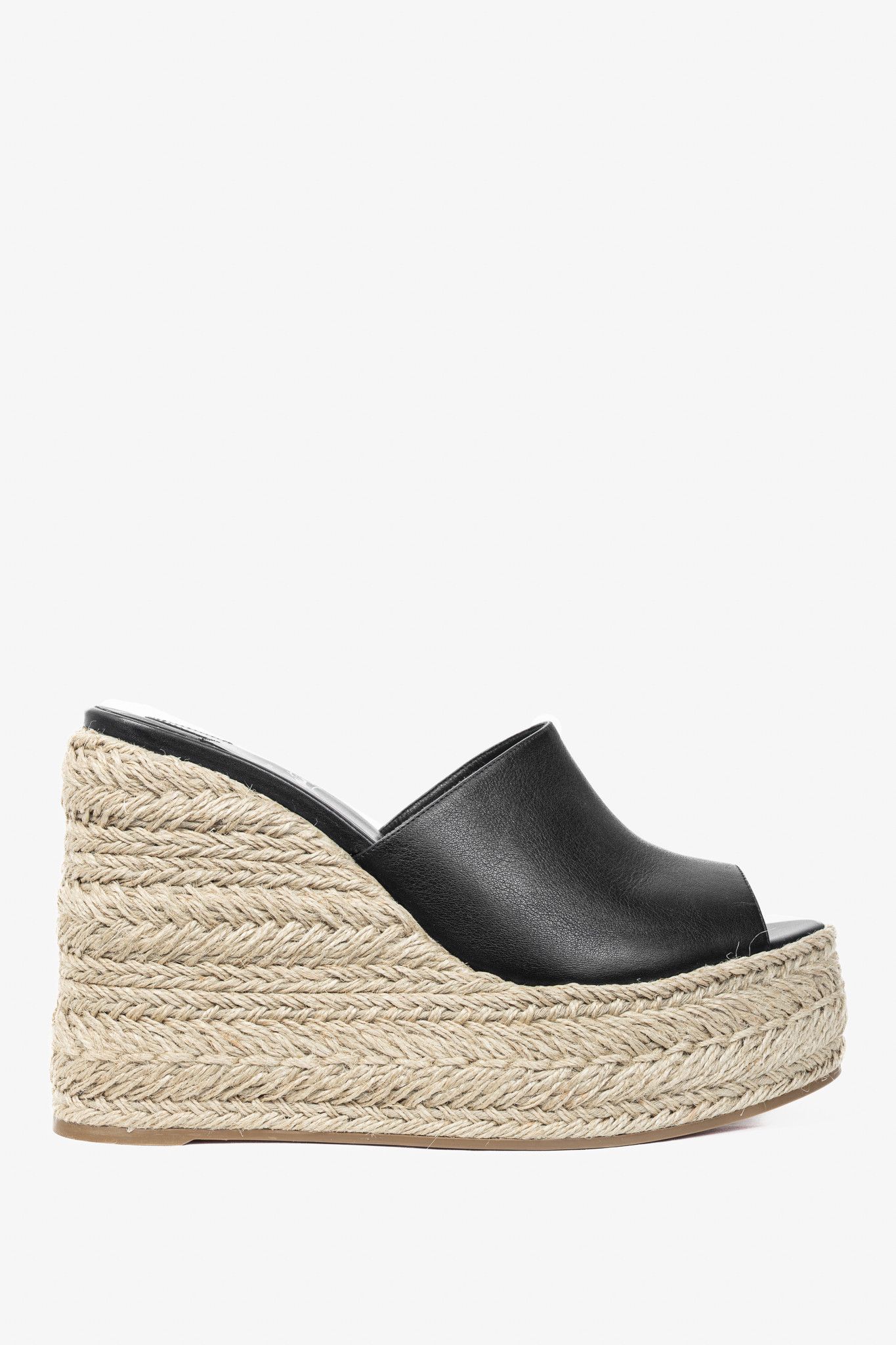 Christian Louboutin Christian Louboutin Ariella Zeppa Leather Espadrille Sandals Size US 9.5 / IT 39.5 - 1 Thumbnail