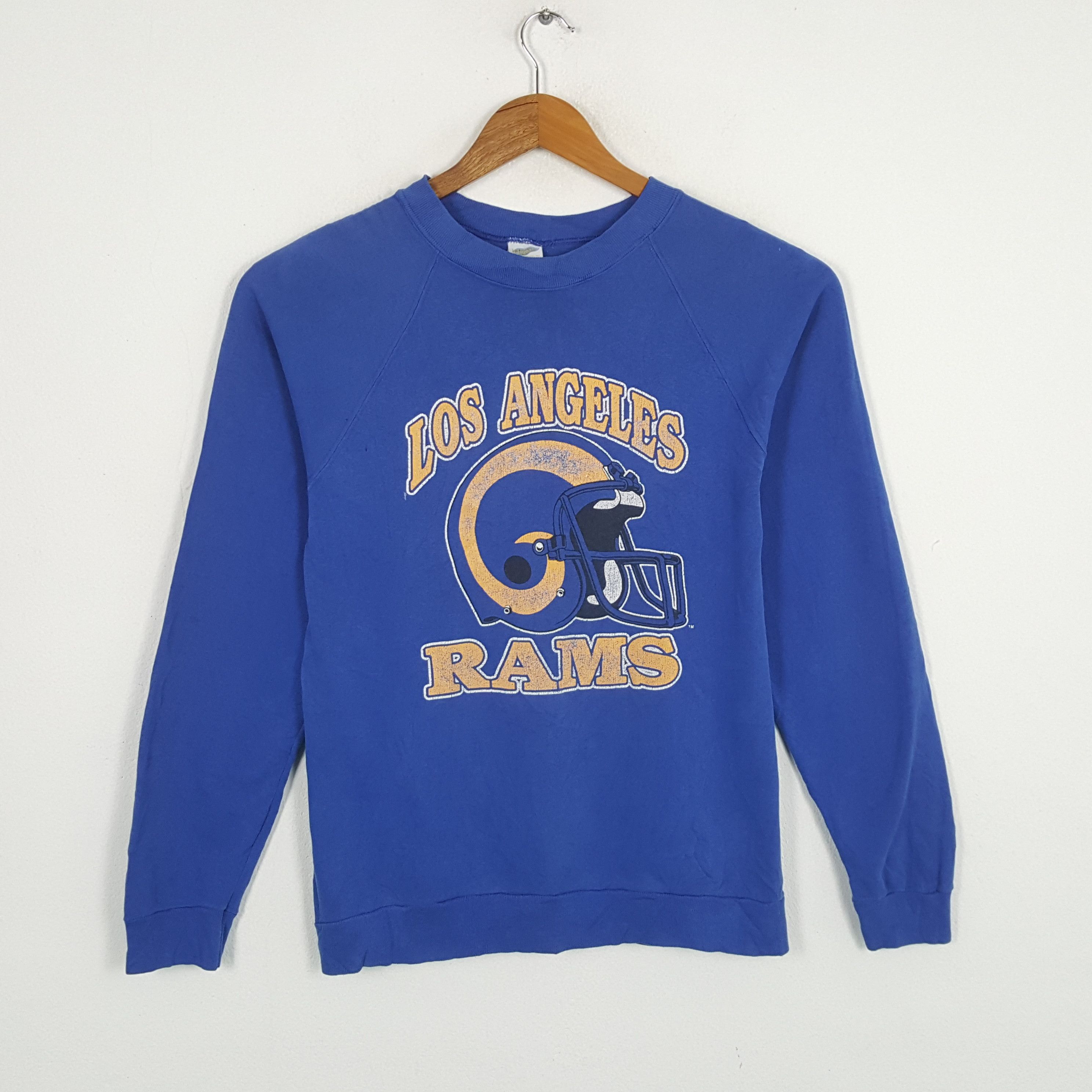 NFL × Vintage Vintage 90's LOS ANGELES RAMS American NFL Sweatshirts Size US S / EU 44-46 / 1 - 1 Thumbnail