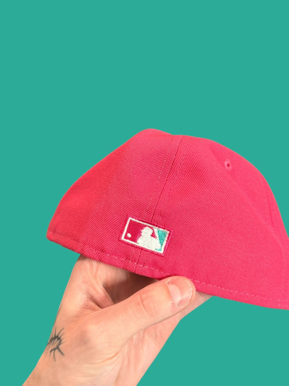 New Era oakland Athletics fitted Teal bottom 7 3/8 Size ONE SIZE - 3 Thumbnail