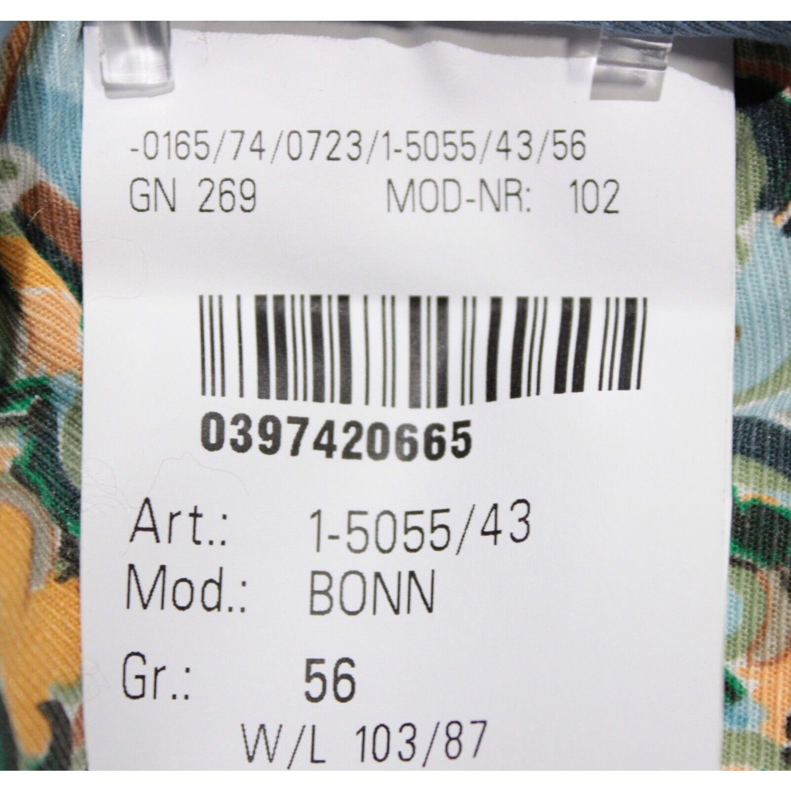 Meyer New with tags Chino Size 40 US In Beige