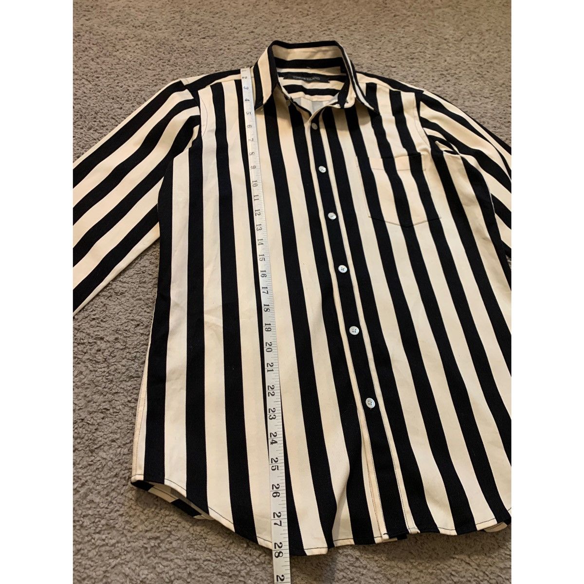 Timo Weiland TIMO WEILAND STRIP SHIRT Size US S / EU 44-46 / 1 - 11 Thumbnail