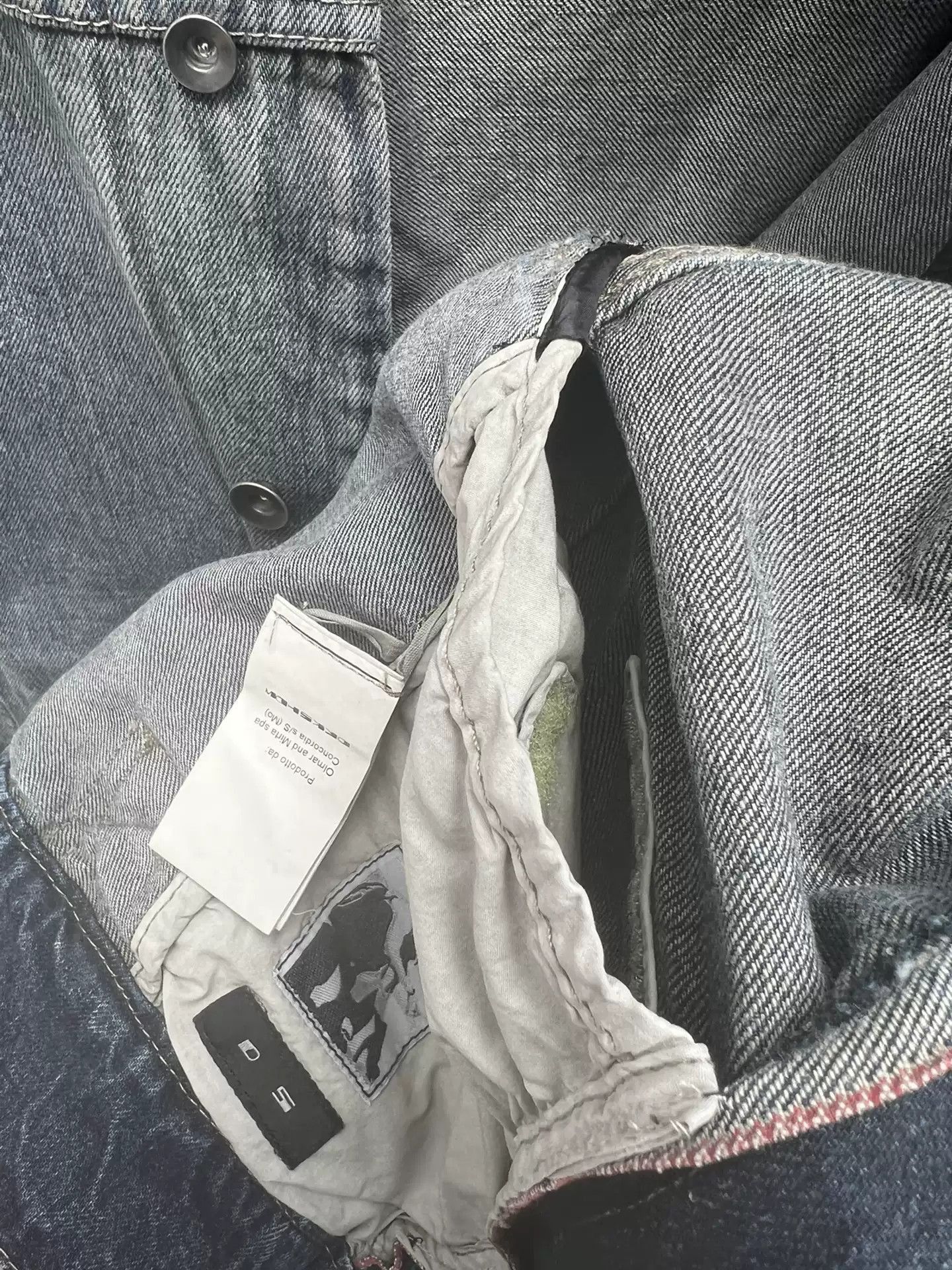 Rick Owens Rick Owens denim jacket-2505 Size US S / EU 44-46 / 1 - 8 Thumbnail
