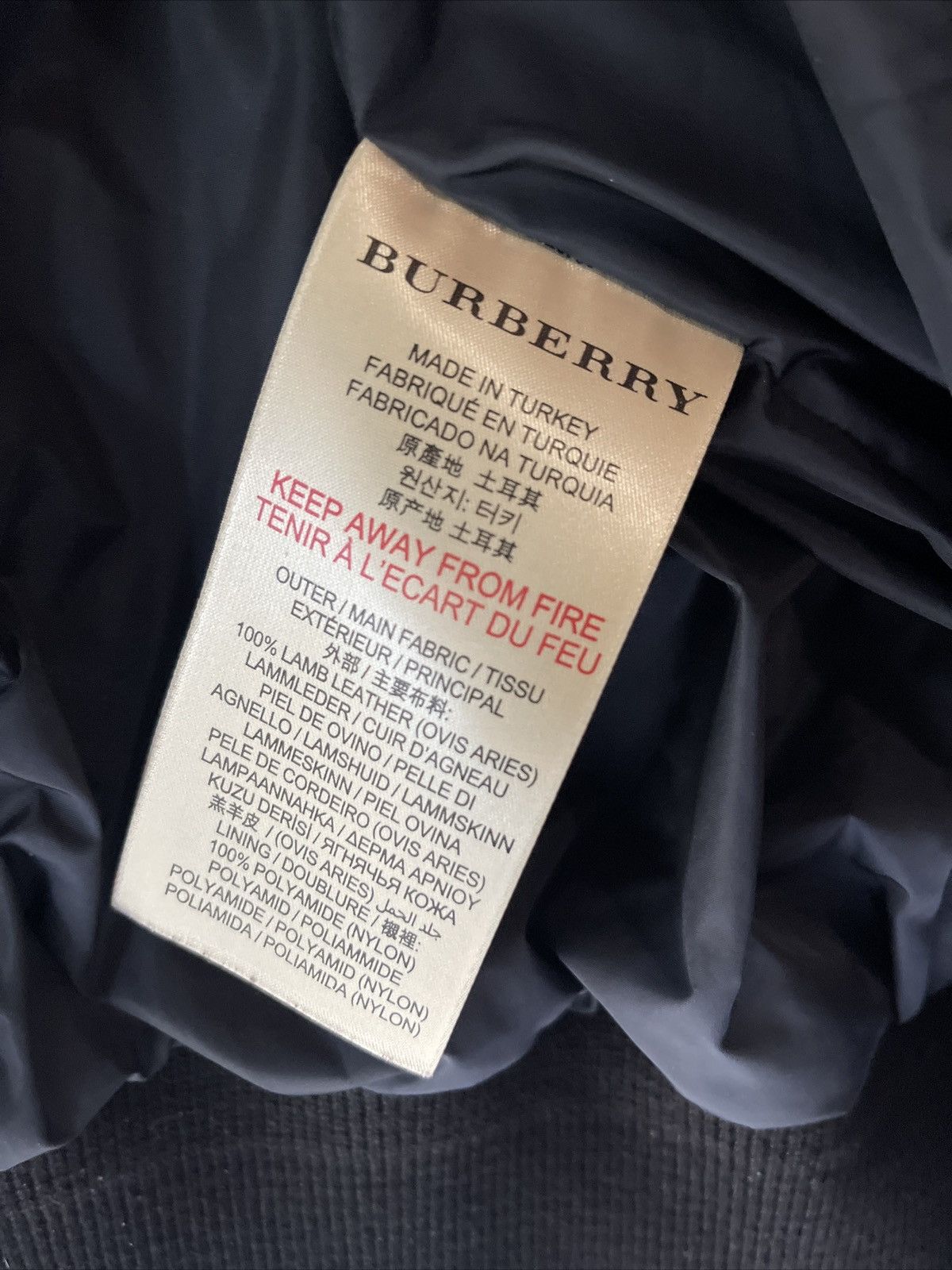 Burberry Burberry Brit Leather Jacket Size US M / EU 48-50 / 2 - 9 Thumbnail