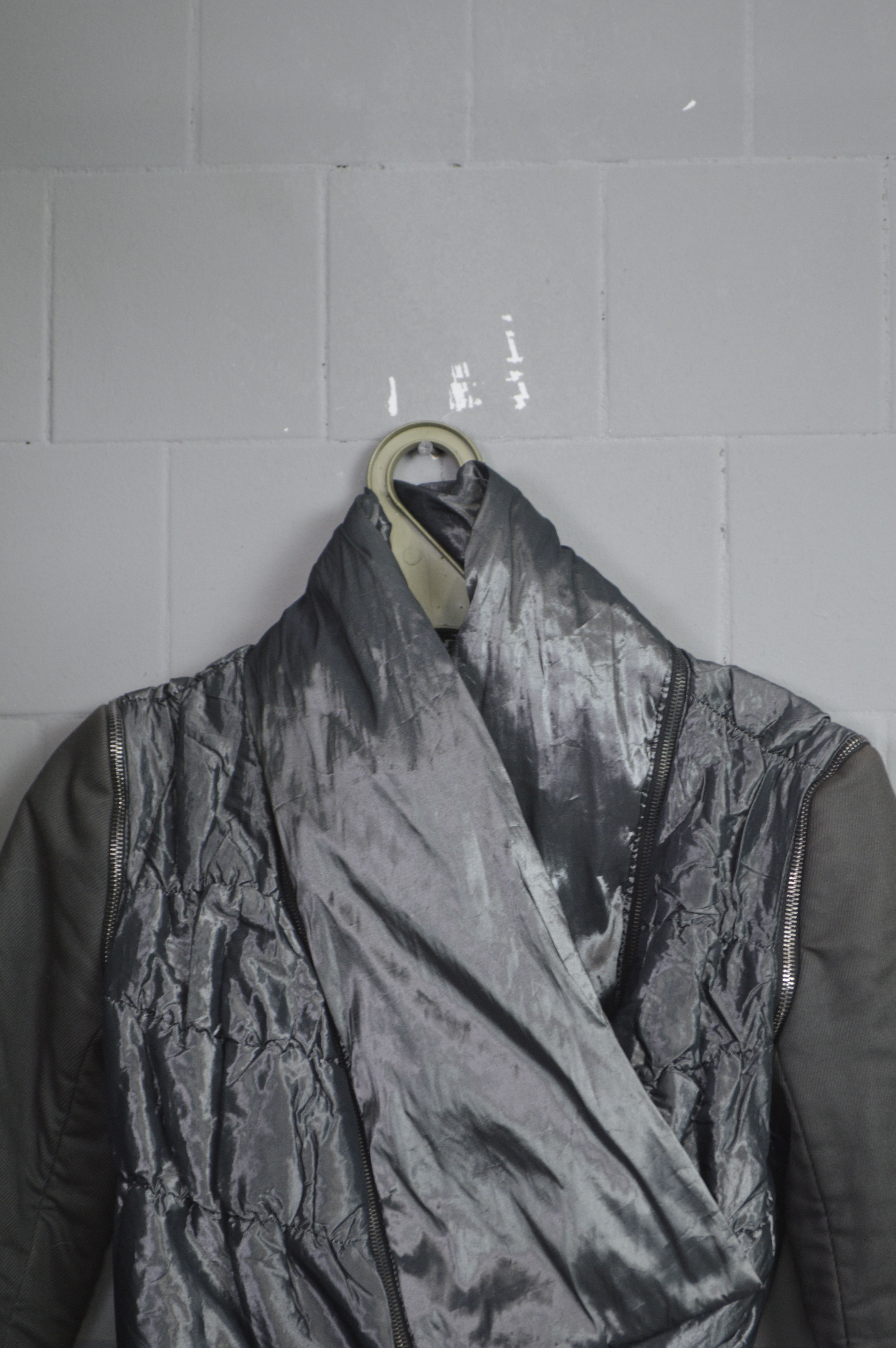 Designer RECONSTRUCTED AVANTGARDE BLAZER JACKET BY DESIGNER ANDRETAN Size XS / US 0-2 / IT 36-38 - 4 Thumbnail