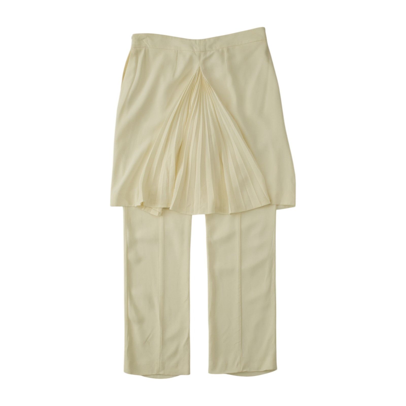 Alexander McQueen 90s Accordion Skirt Pants Size 26" / US 2 / IT 38 - 1 Thumbnail
