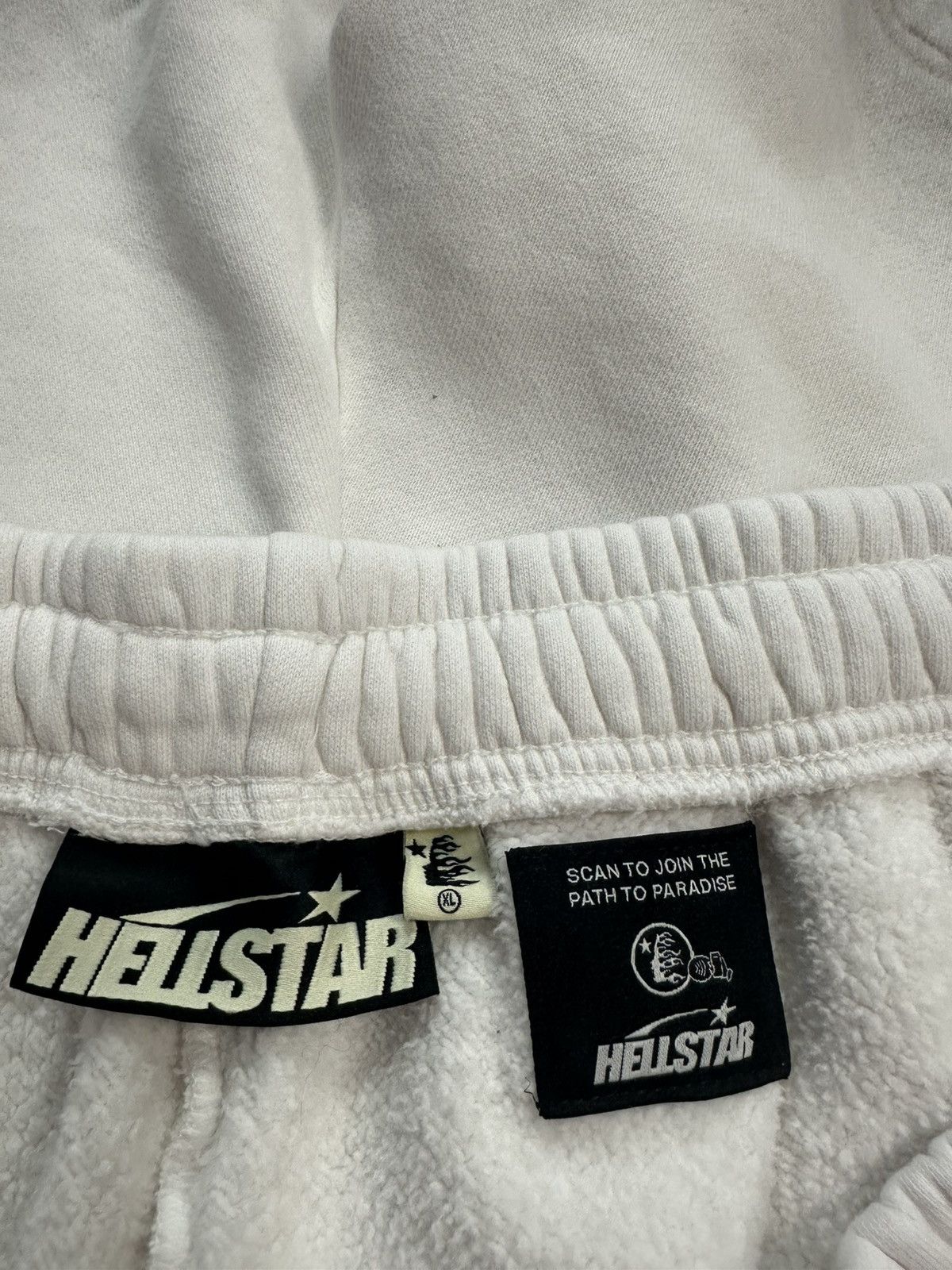 HELLSTAR Hellstar Records Shorts ‘White’ Size US 40 / EU 56 - 3 Thumbnail