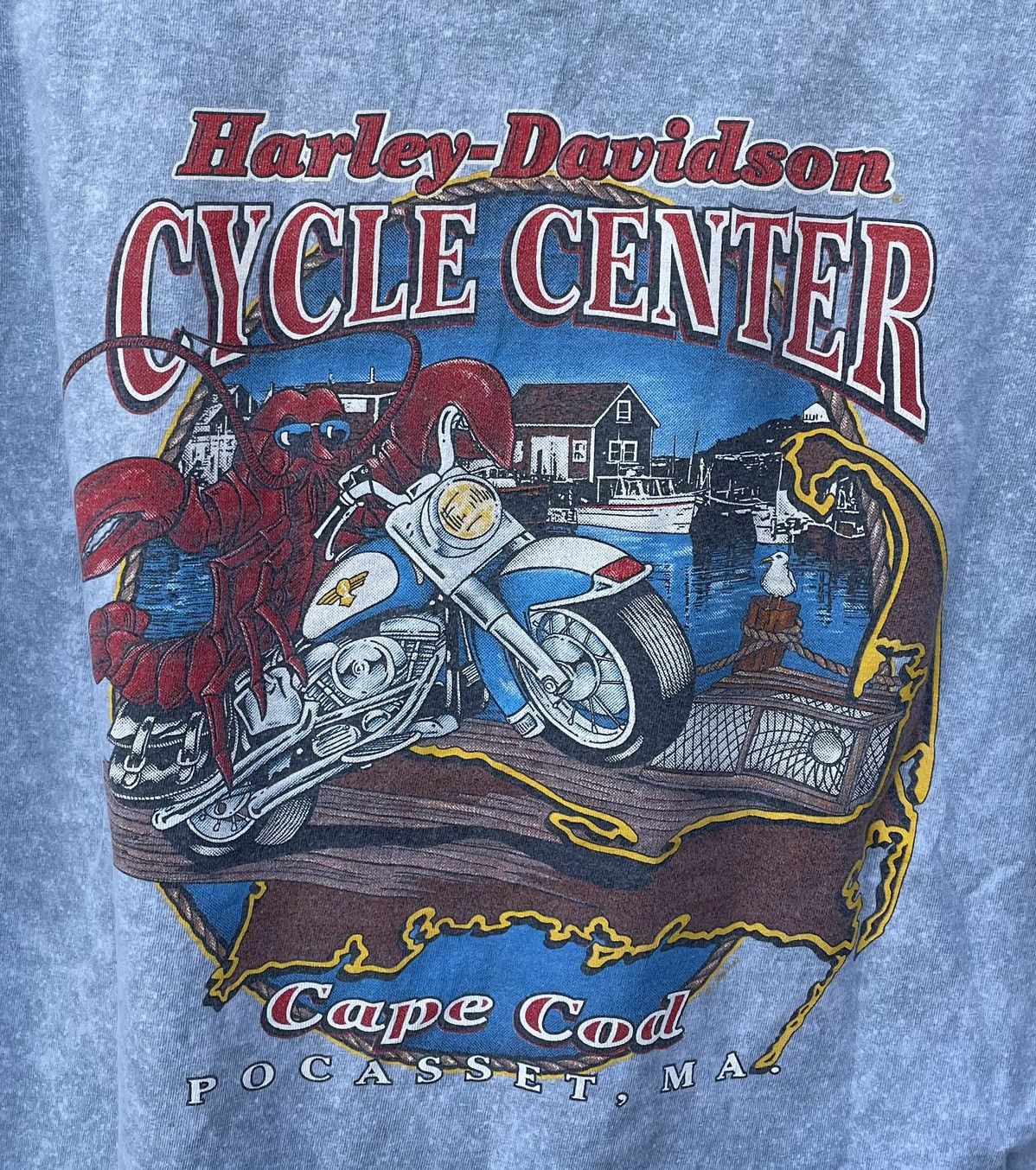 Harley Davidson Vintage 1999 Harley Davidson Cycle Center Cape Cod Cruising Size US XXL / EU 58 / 5 - 5 Thumbnail