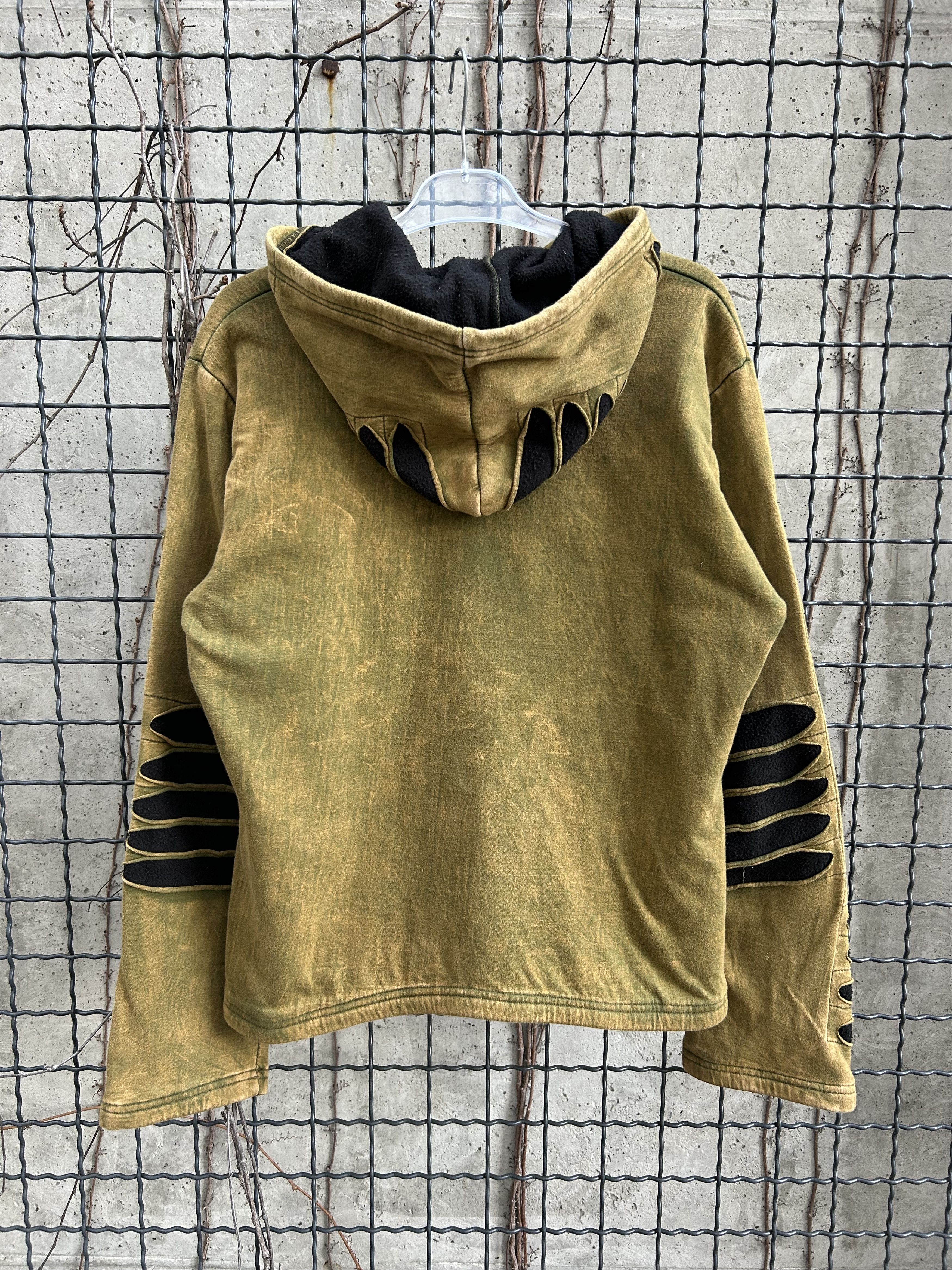 Vintage Vintage Y2K Avant Garde Nepal Patchwork Zip Up Hoodie Size US L / EU 52-54 / 3 - 2 Thumbnail