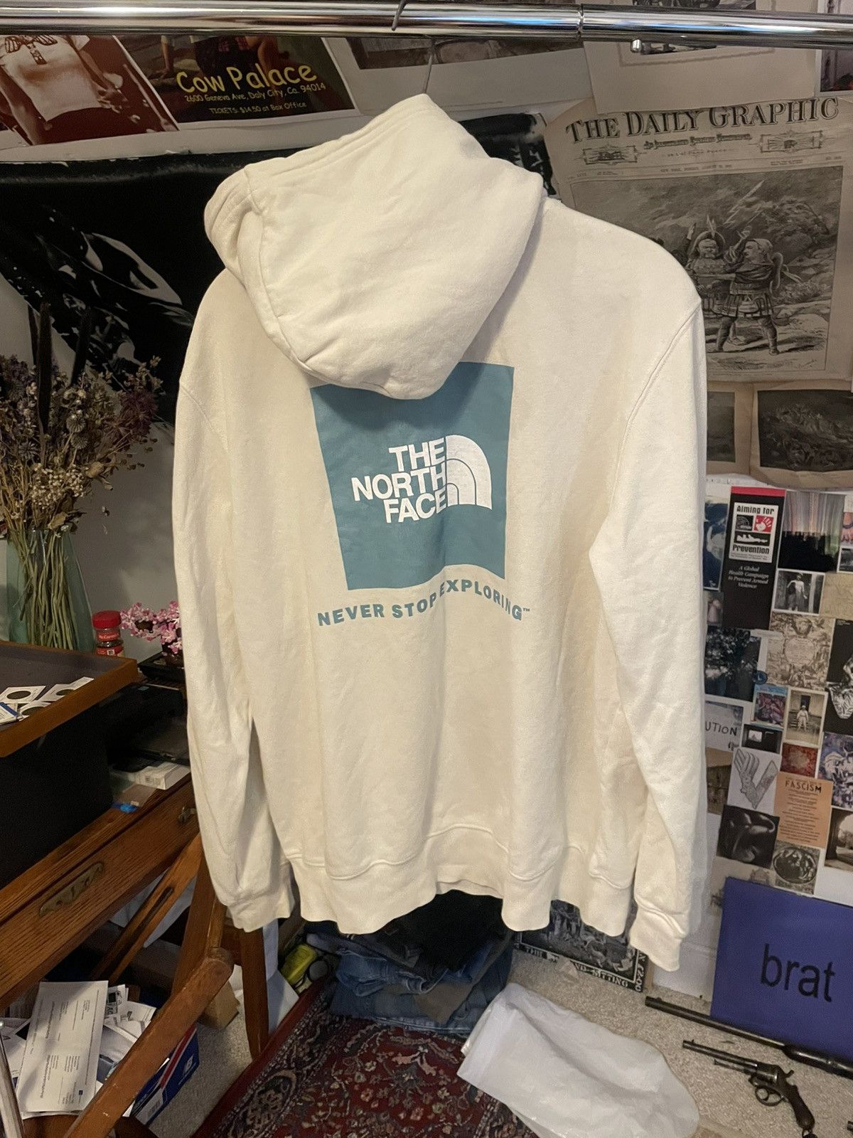 The North Face North face hoodie creme color Size US L / EU 52-54 / 3 - 2 Thumbnail