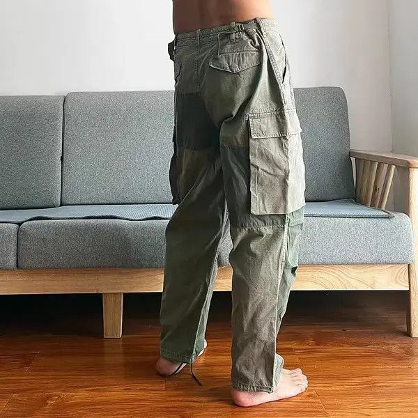 Japanese Brand × Vintage multi pocket function patchwork military cargo pants Size US 32 / EU 48 - 2 Thumbnail
