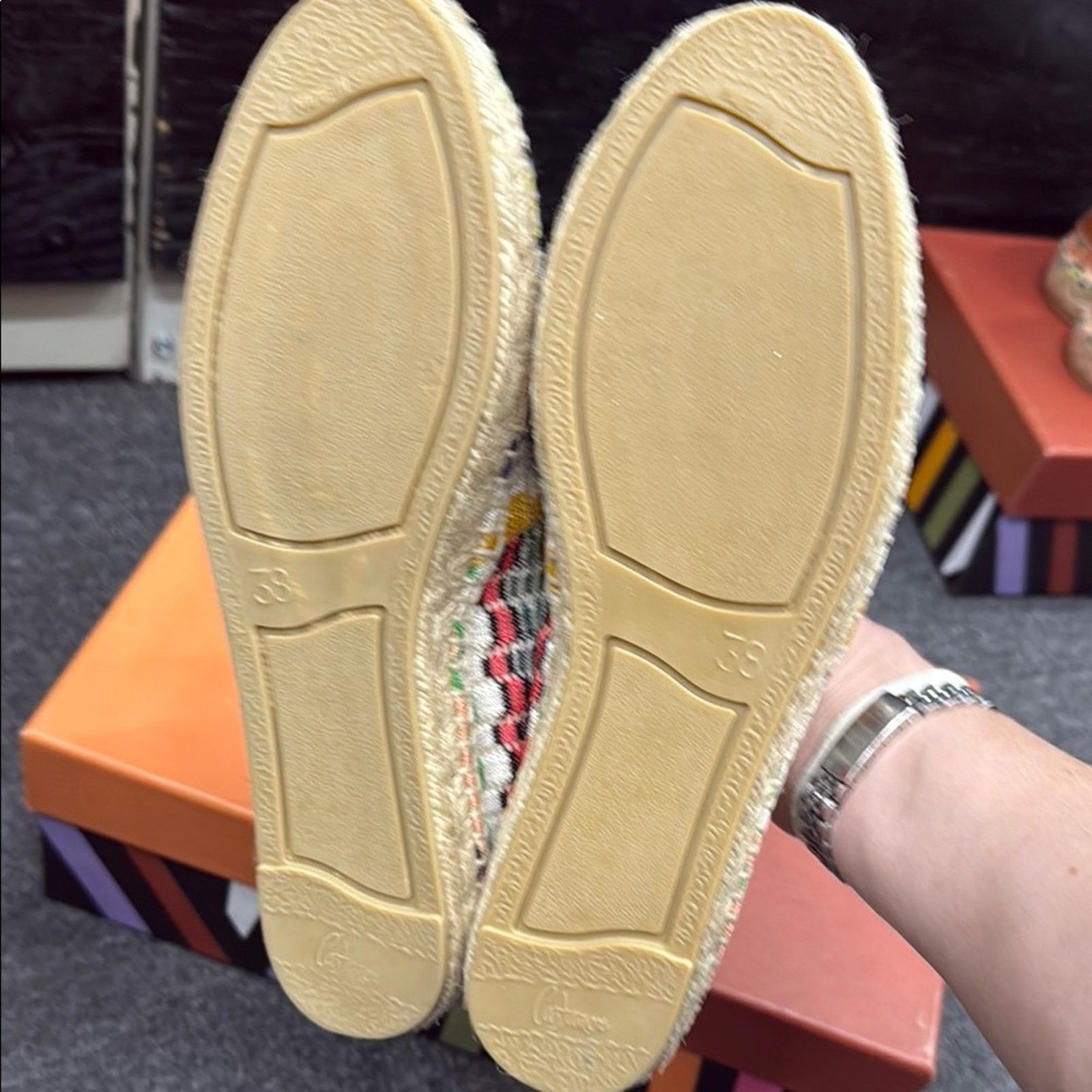 Missoni NWT Missoni Colorful Women's Espadrille sneakers Siz 38 US 8 Size US 8 / IT 38 - 6 Thumbnail