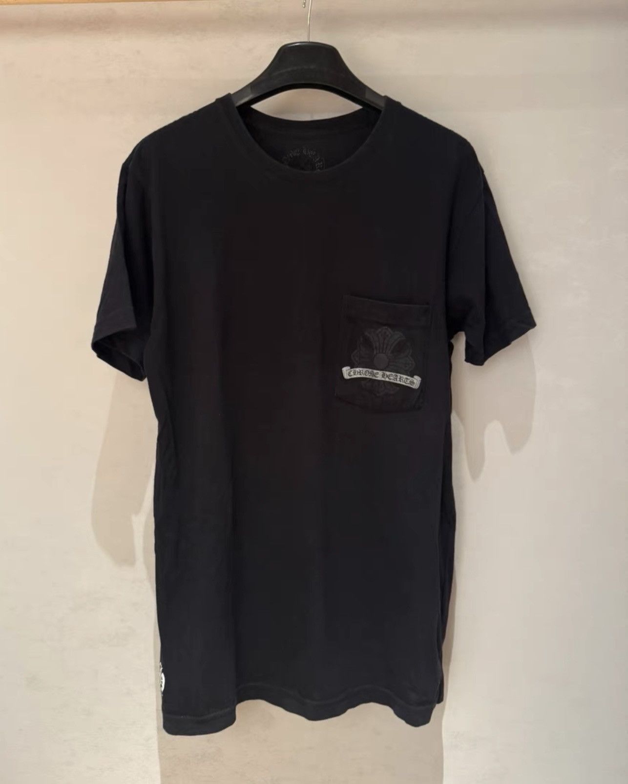 Chrome Hearts Chrome Hearts Classic Black Horseshoe Print T-Shirt Size US M / EU 48-50 / 2 - 2 Thumbnail