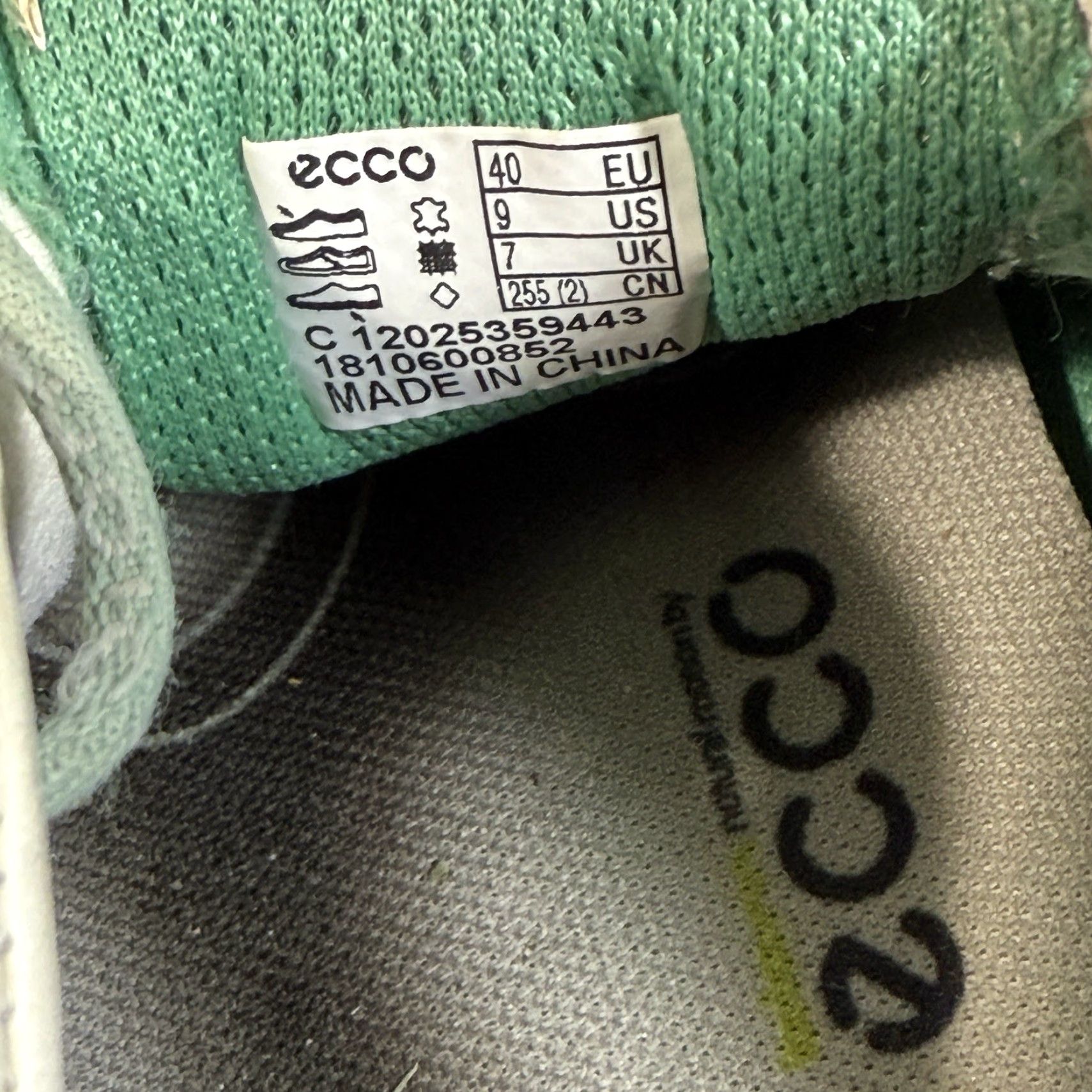 Ecco ECCO Natural Motion Women’s Sneakers Size US 9 / EU 40 Leather Beige Comfort Golf Casual Shoes Womens Size US 9 / IT 39 - 8 Thumbnail