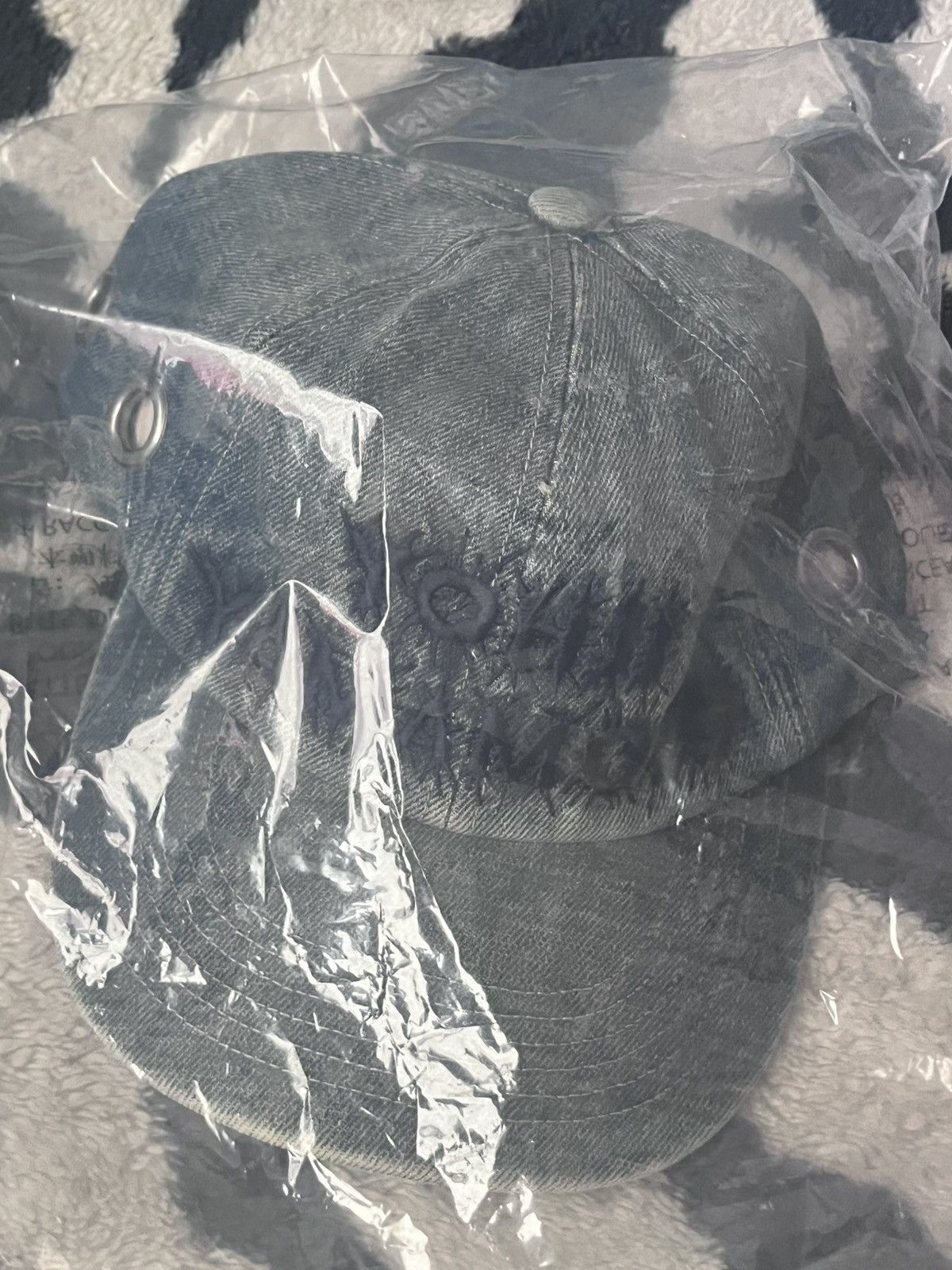Supreme × Yohji Yamamoto Supreme Y's Yohji Yamamoto Denim Hat S/S 25 Size ONE SIZE - 2 Thumbnail