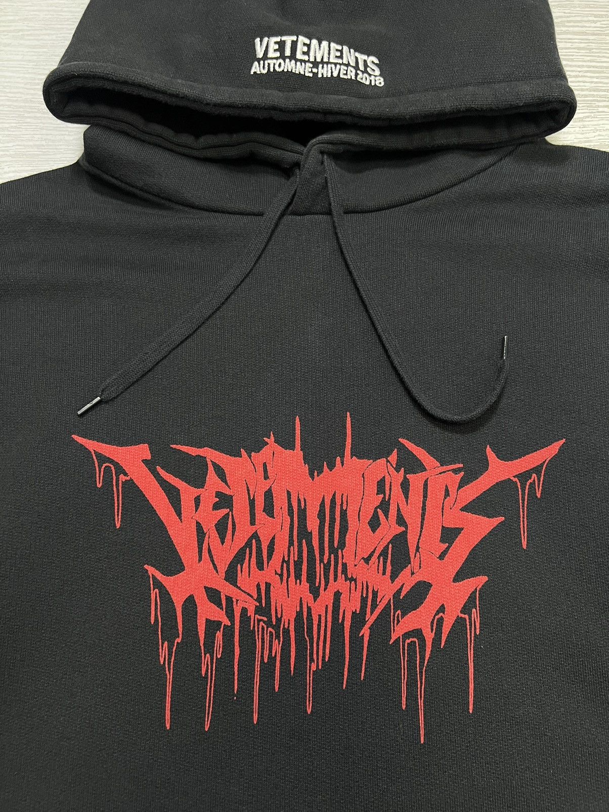 Vetements Vetements - F/W 18 - Metal Tour Hoodie Size US L / EU 52-54 / 3 - 10 Thumbnail